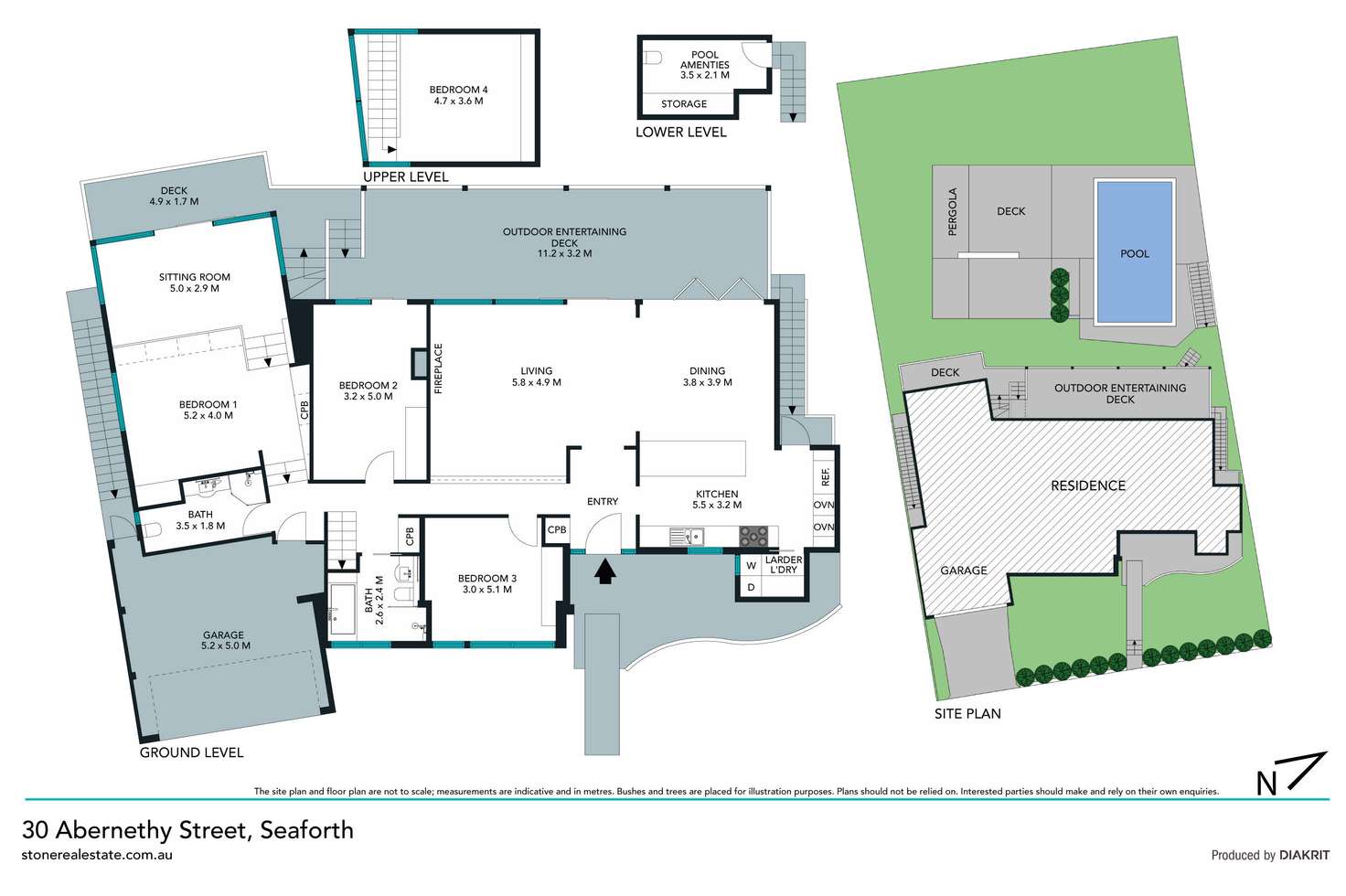 Floorplan of Homely house listing, 30 Abernethy Street, Seaforth NSW 2092