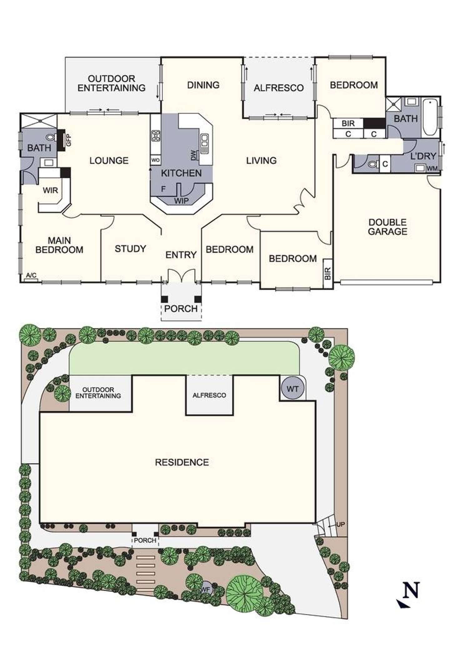 Floorplan of Homely house listing, 130 Everleigh Drive, Diamond Creek VIC 3089
