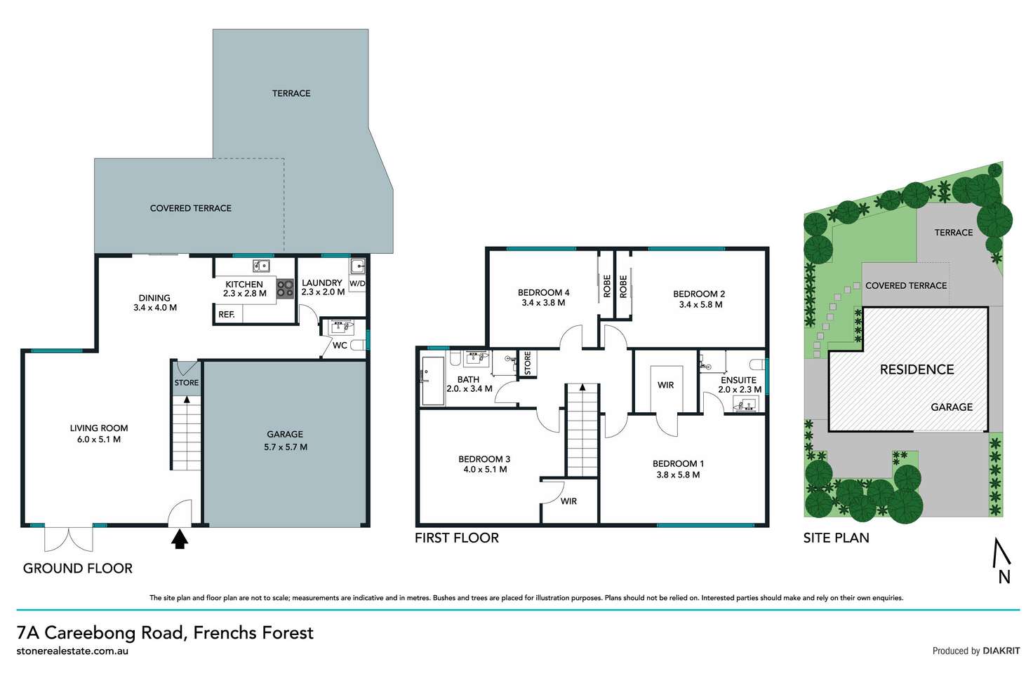 Floorplan of Homely house listing, 7A Careebong Road, Frenchs Forest NSW 2086