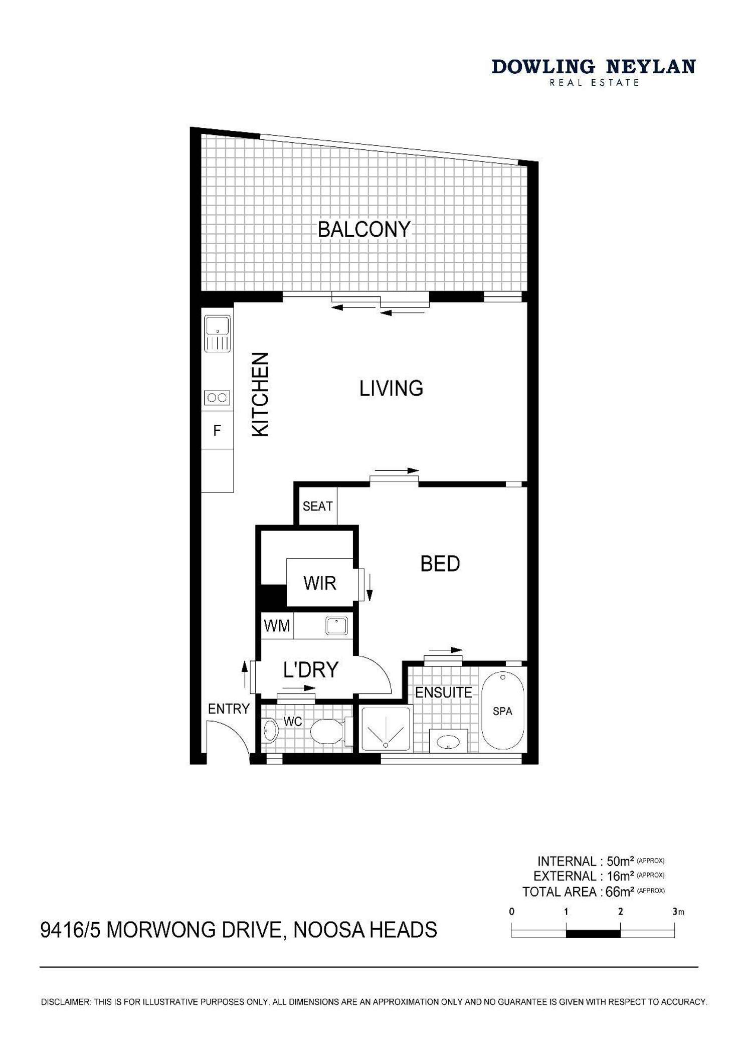Floorplan of Homely unit listing, 9416/5 Morwong Drive, Noosa Heads QLD 4567