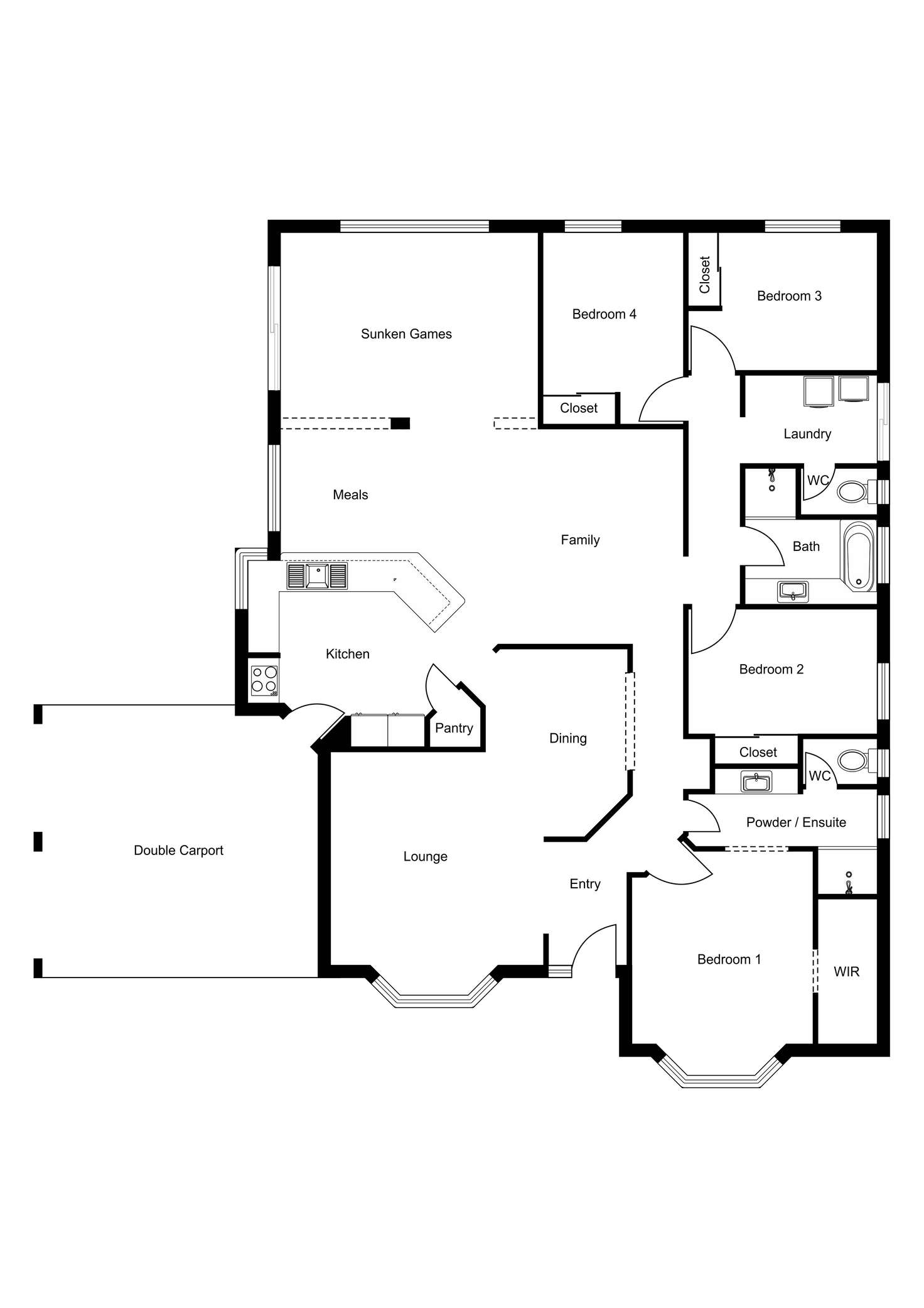 Floorplan of Homely house listing, 26 Malabor Retreat, Eaton WA 6232