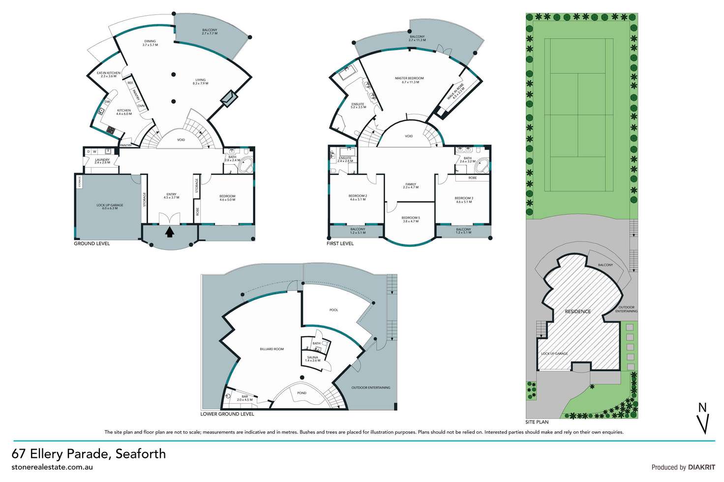 Floorplan of Homely house listing, 67 Ellery Parade, Seaforth NSW 2092
