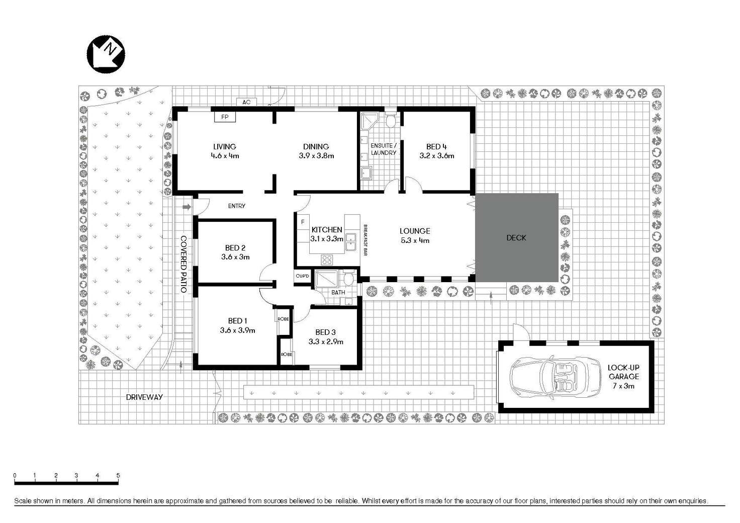 Floorplan of Homely house listing, 4 Venus Street, Gladesville NSW 2111
