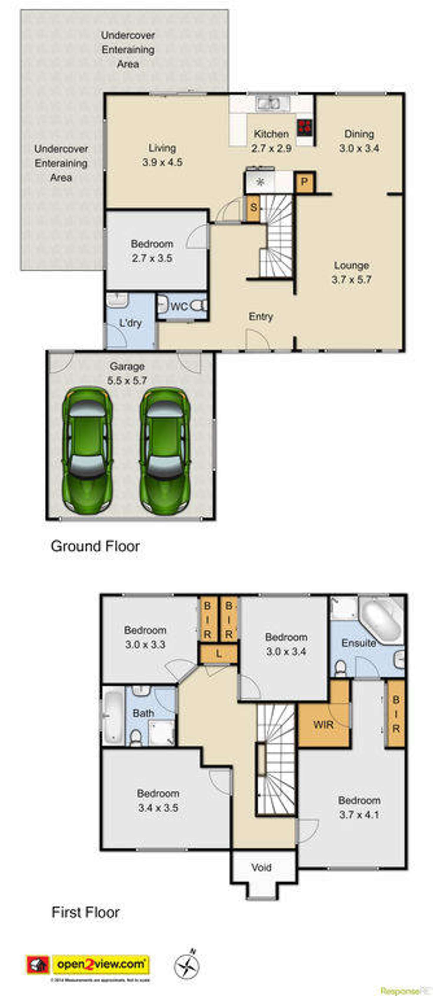 Floorplan of Homely house listing, 9 Highgate Place, Glenwood NSW 2768