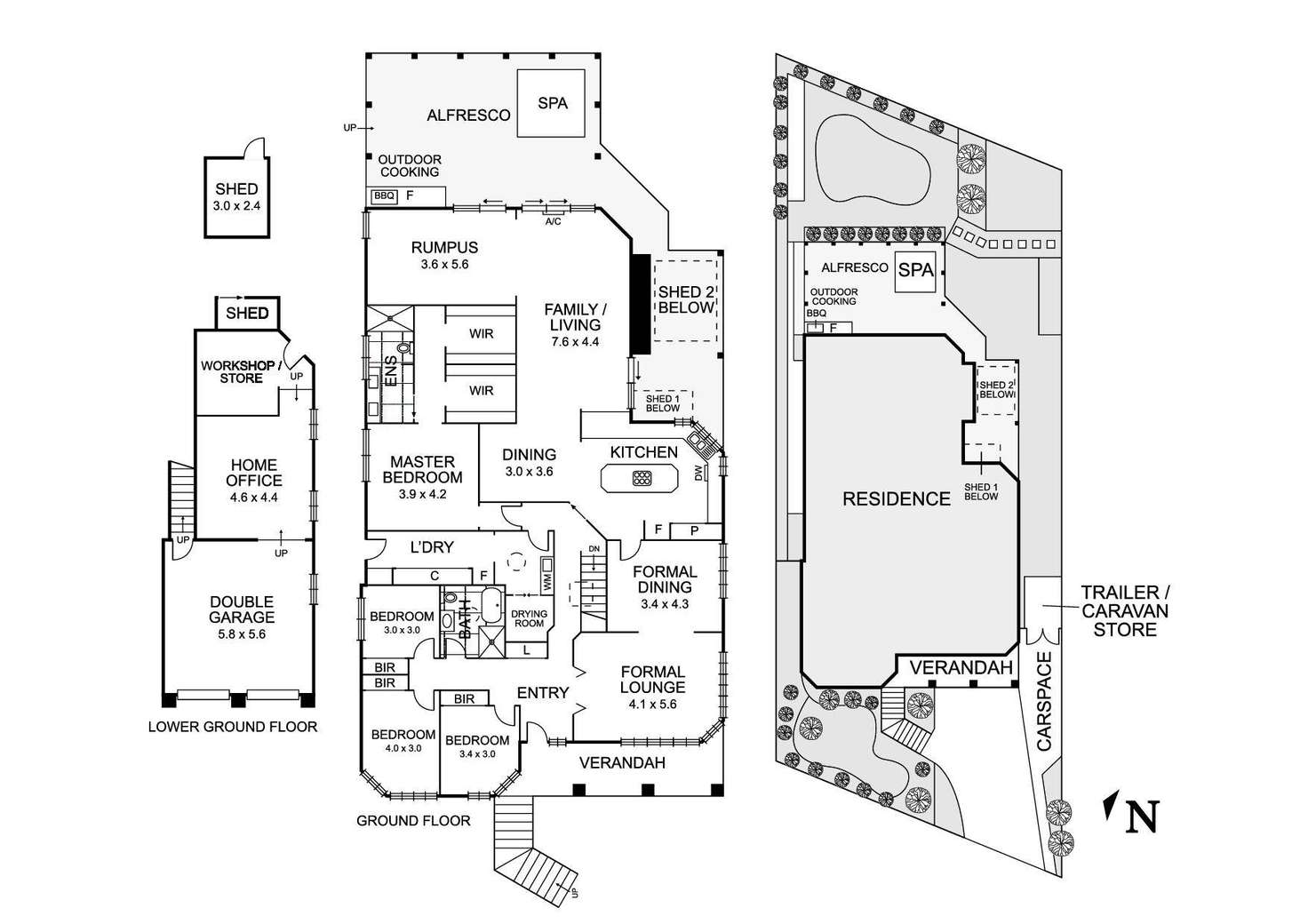 Floorplan of Homely house listing, 12 Stuart Street, Greensborough VIC 3088