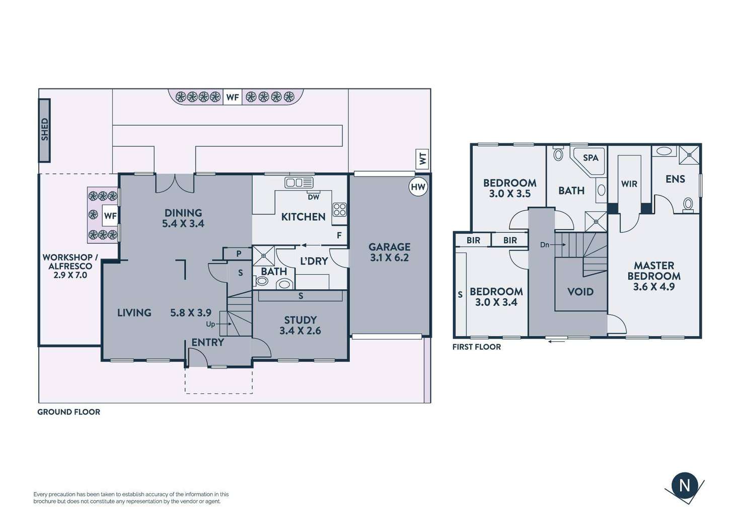 Floorplan of Homely house listing, 244 Flinders Street, Thornbury VIC 3071
