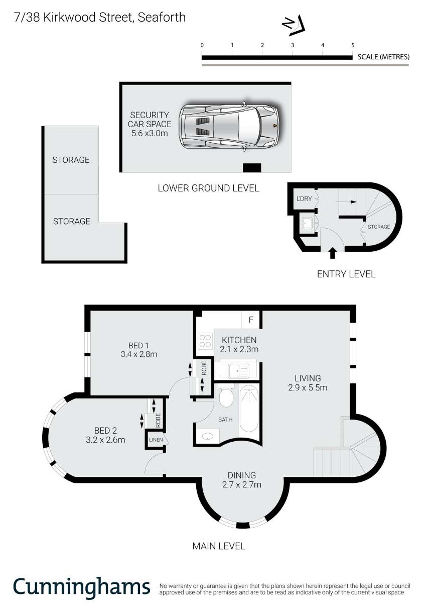 Floorplan of Homely apartment listing, 7/38 Kirkwood Street, Seaforth NSW 2092