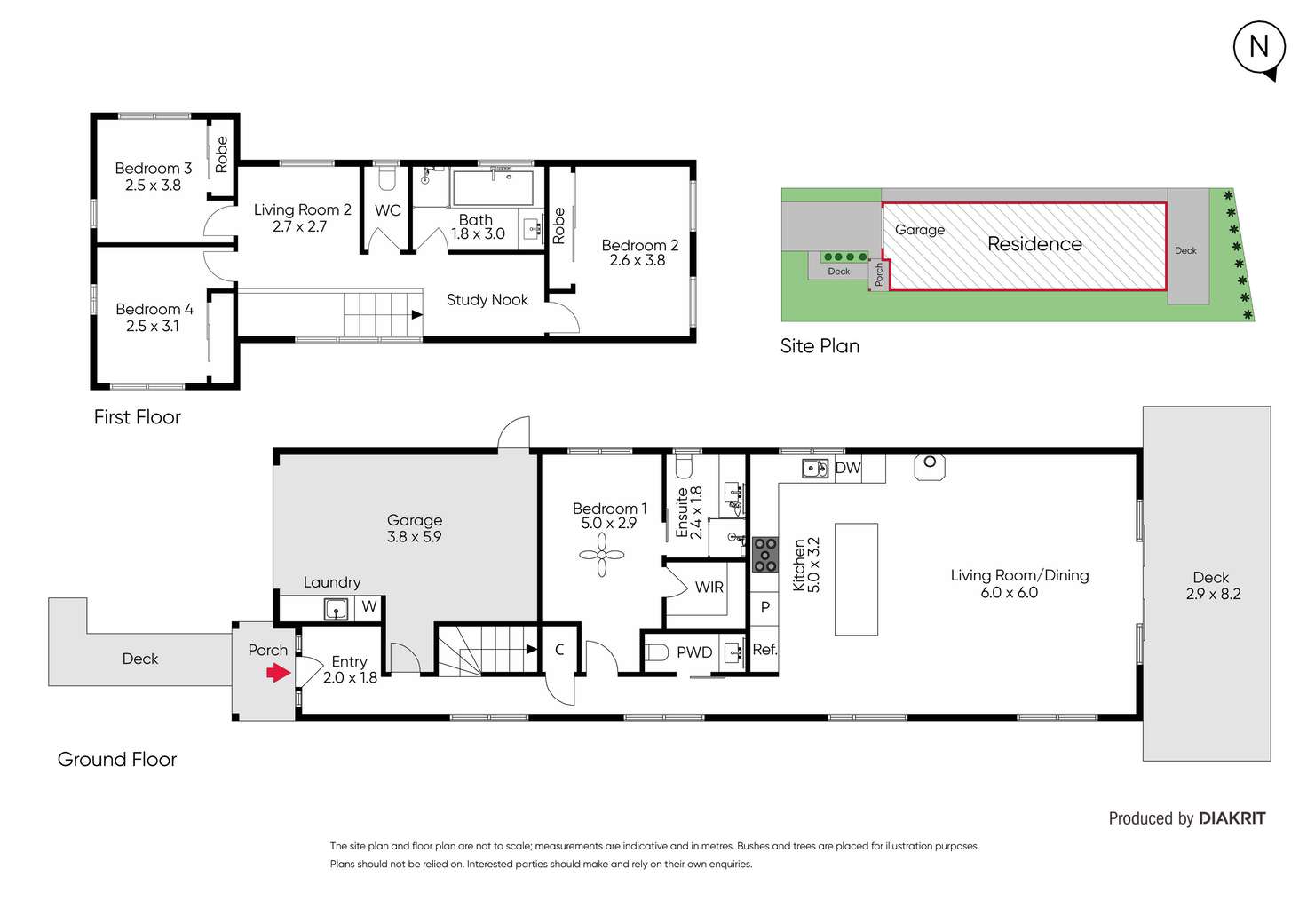 Floorplan of Homely house listing, 72A Monaco Parade, Dromana VIC 3936