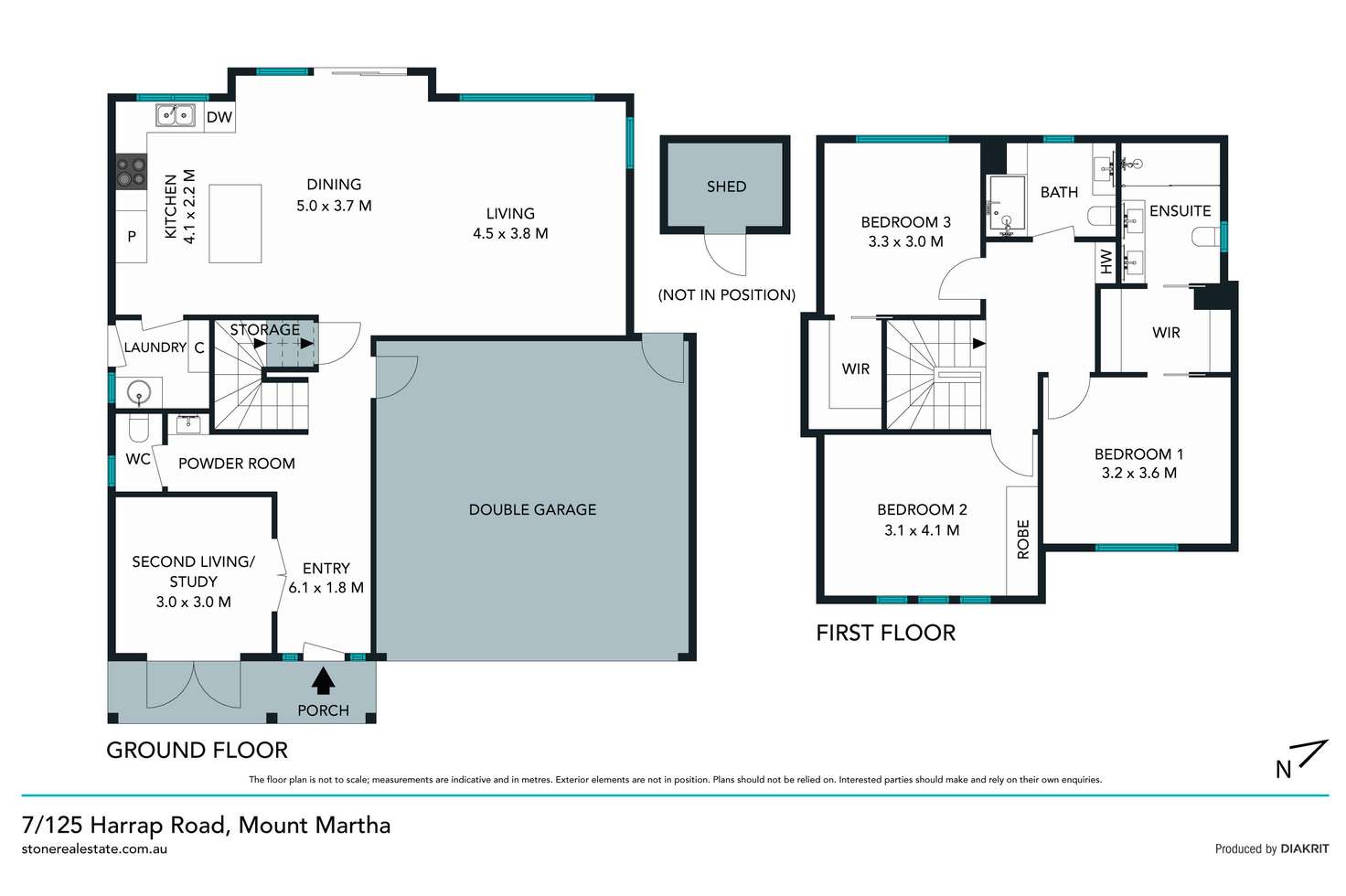 Floorplan of Homely unit listing, 7/125 Harrap Road, Mount Martha VIC 3934