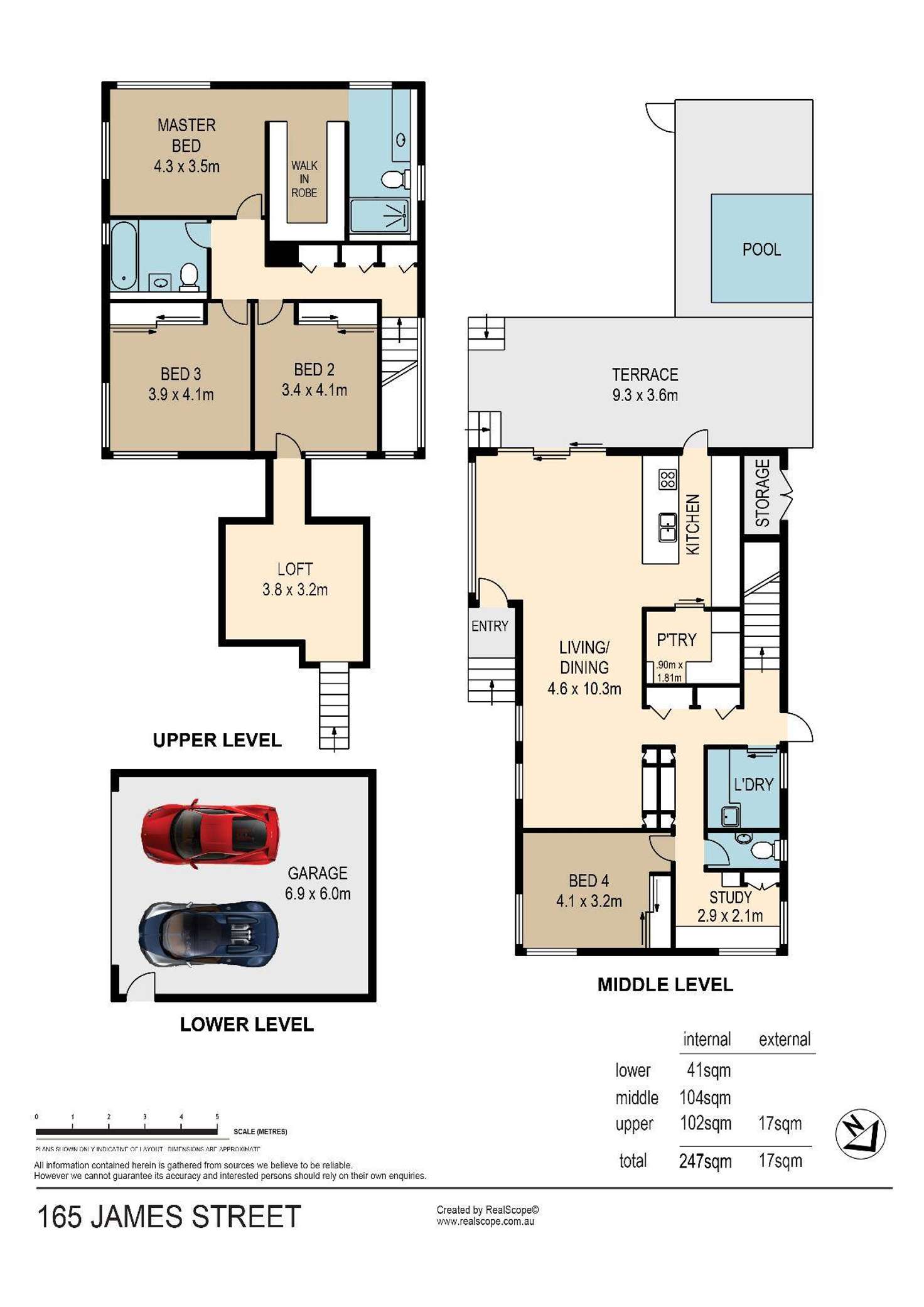 Floorplan of Homely house listing, 165 James Street, New Farm QLD 4005