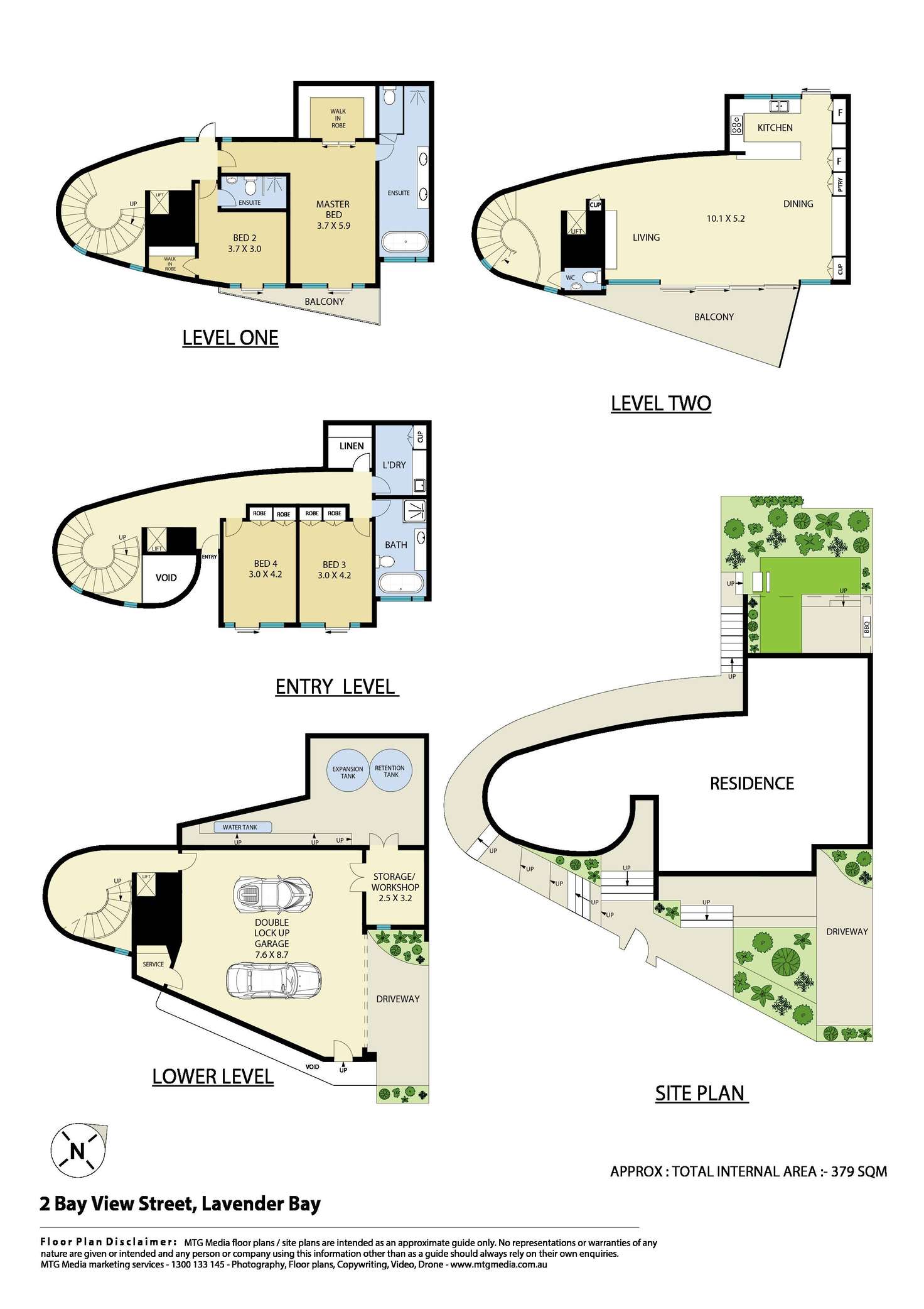 Floorplan of Homely house listing, 2 Bay View Street, Lavender Bay NSW 2060