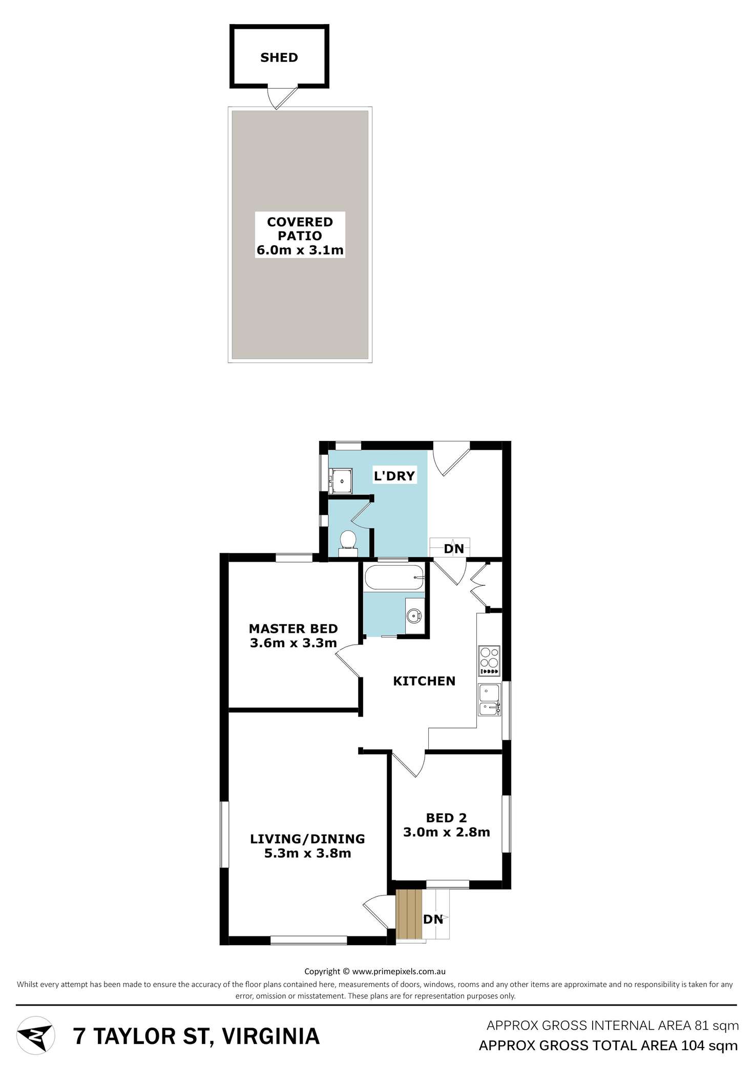 Floorplan of Homely house listing, 7 Taylor Street, Virginia QLD 4014