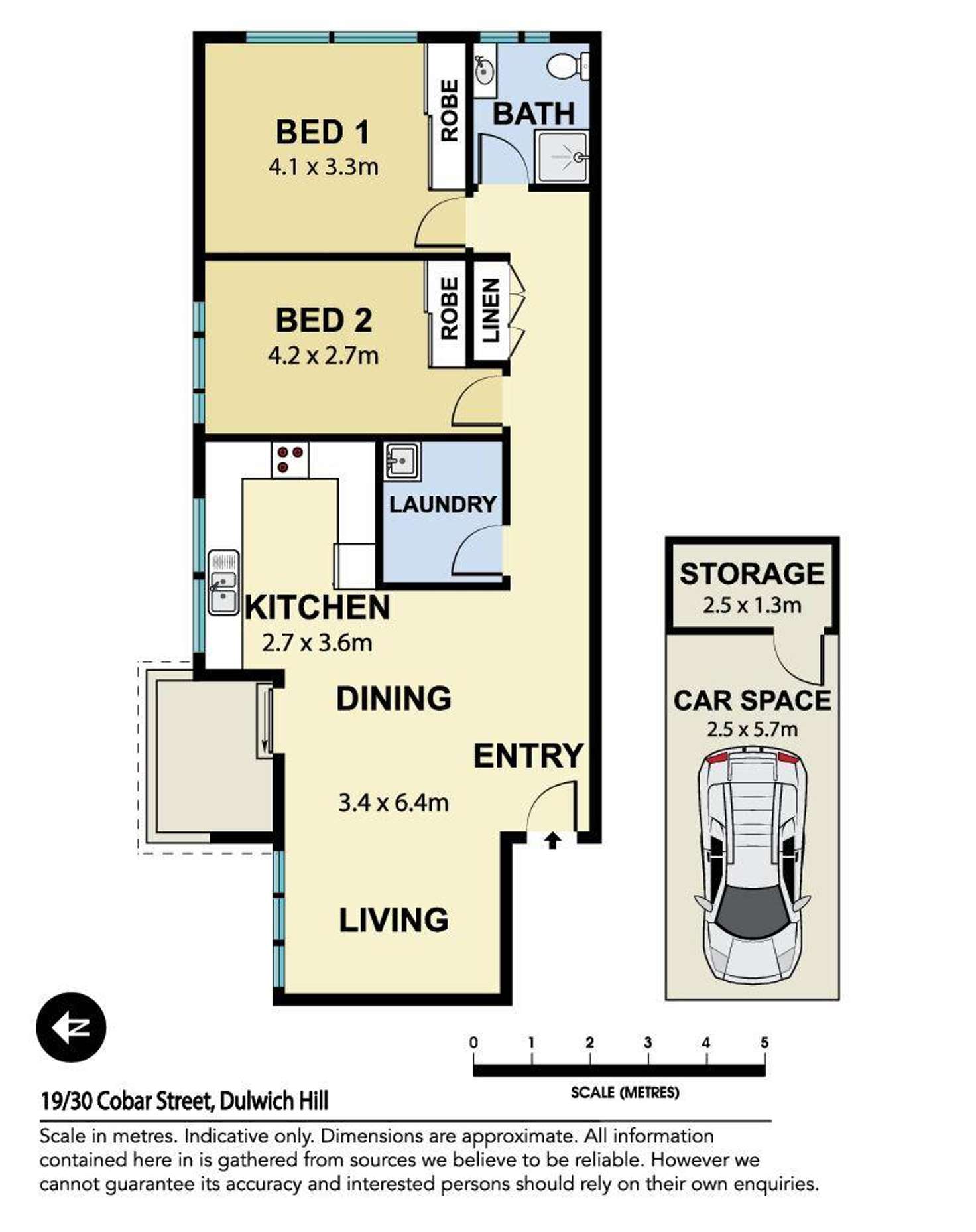 Floorplan of Homely apartment listing, 19/30 Cobar Street, Dulwich Hill NSW 2203