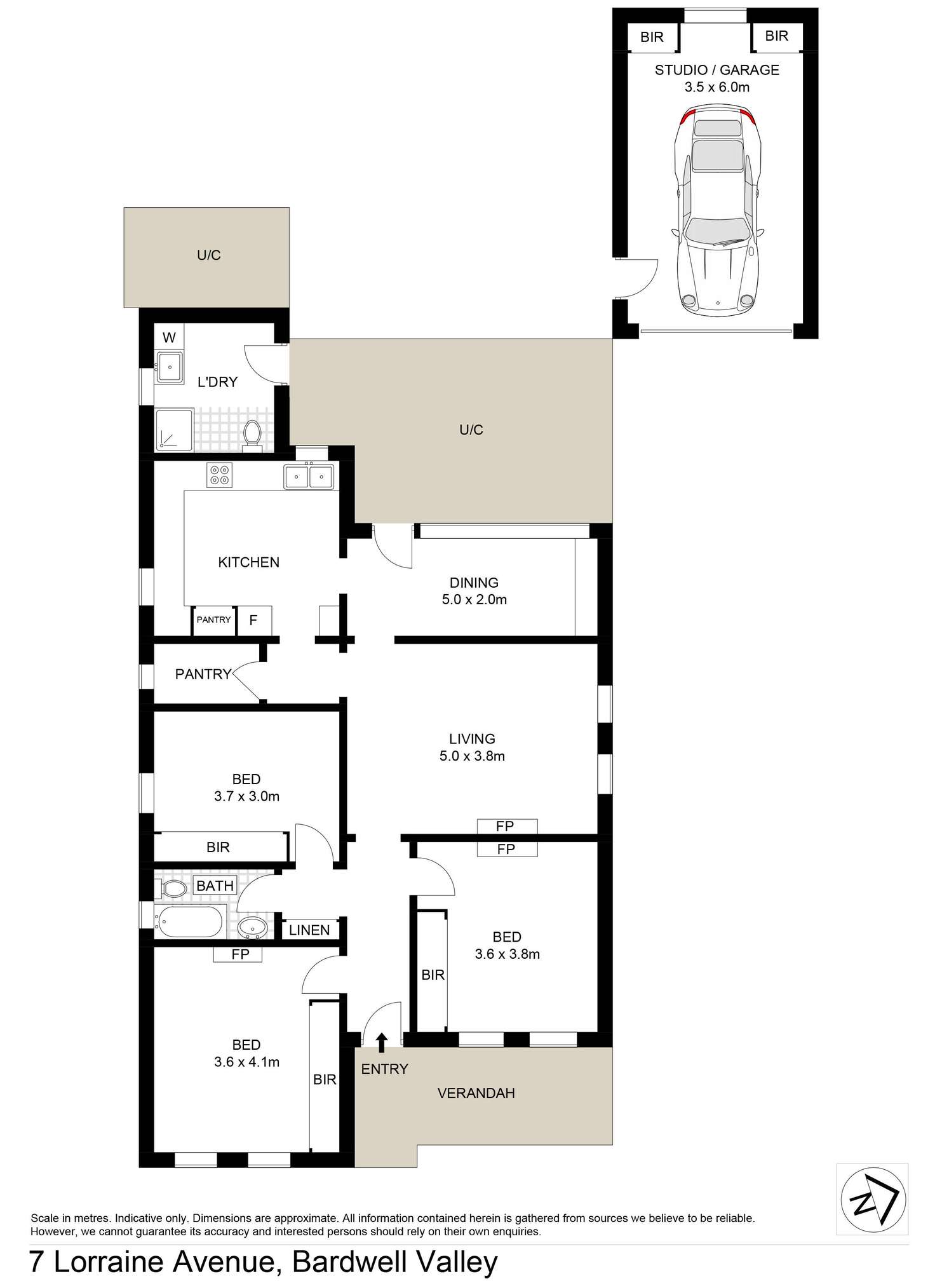 Floorplan of Homely house listing, 7 Lorraine Avenue, Bardwell Valley NSW 2207