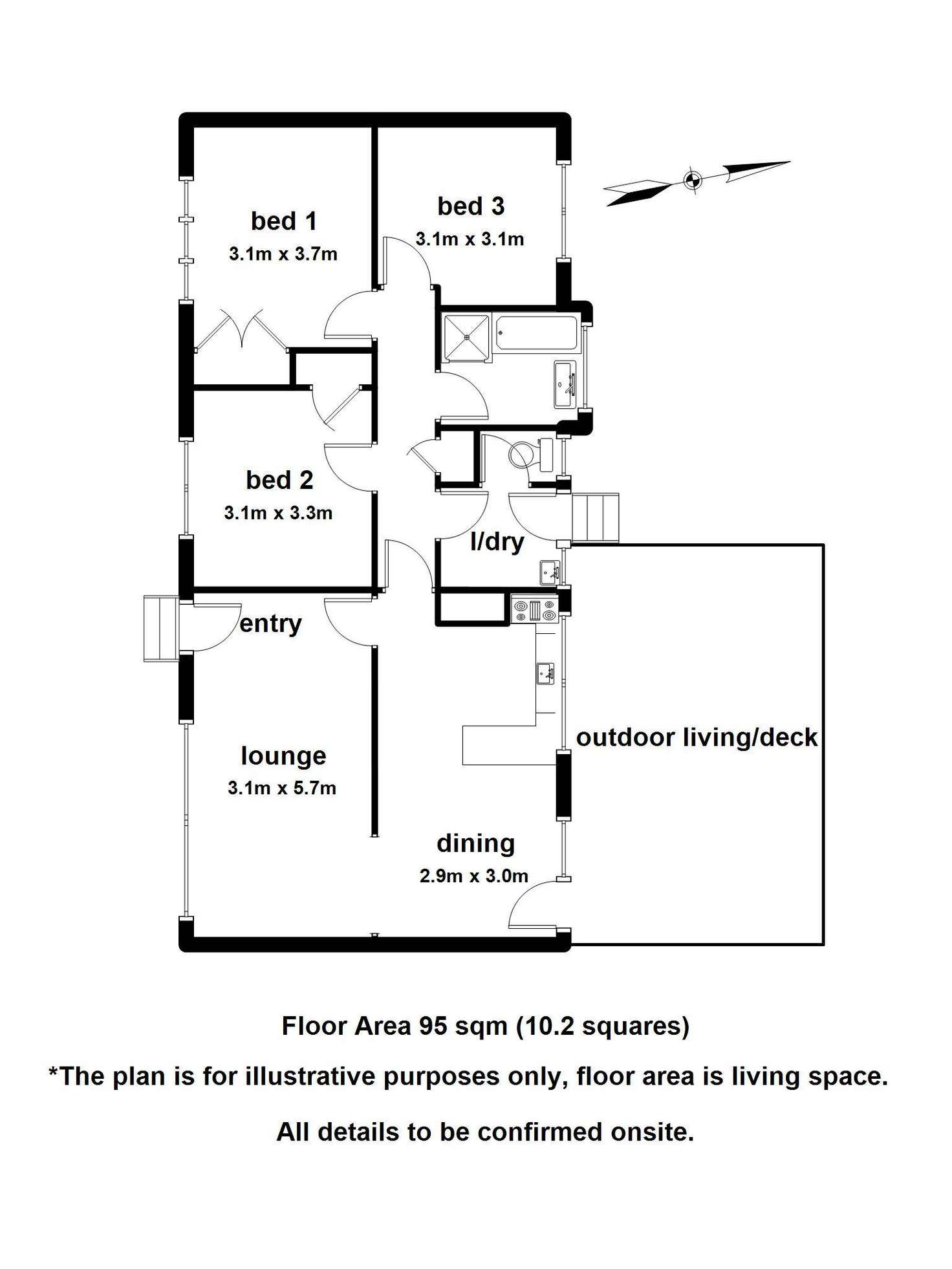 Floorplan of Homely house listing, 1373 Mountain Highway, The Basin VIC 3154