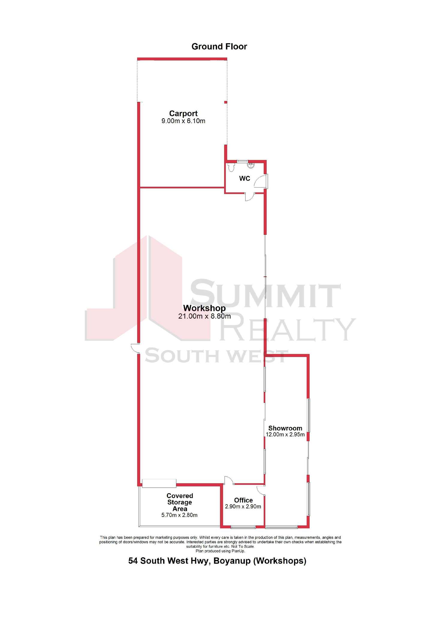 Floorplan of Homely house listing, 54 South Western Highway, Boyanup WA 6237