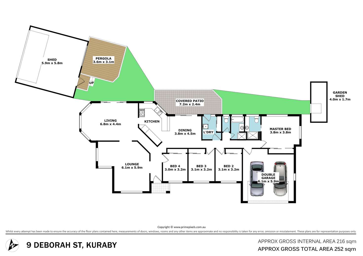 Floorplan of Homely house listing, 9 Deborah Street, Kuraby QLD 4112