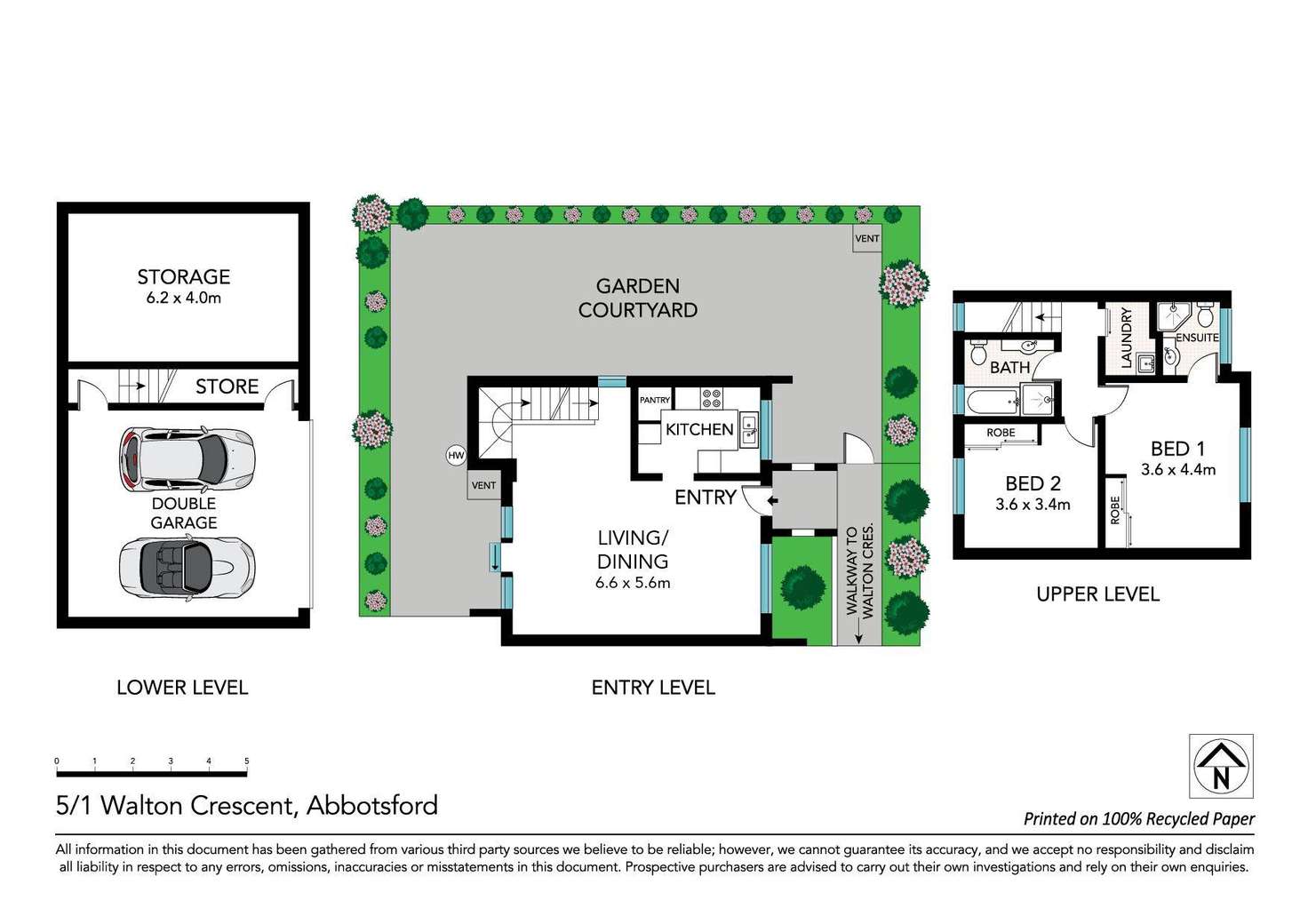 Floorplan of Homely townhouse listing, 5/1 Walton Crescent, Abbotsford NSW 2046