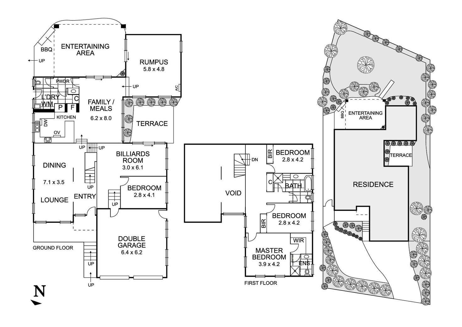 Floorplan of Homely house listing, 3 Glen Orchard Close, Templestowe VIC 3106