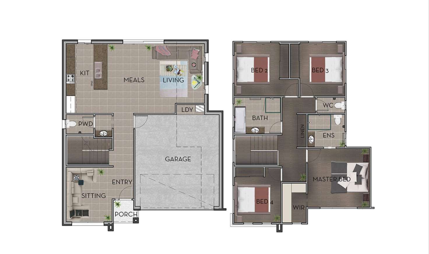 Floorplan of Homely house listing, 900 Morris Road, Truganina VIC 3029