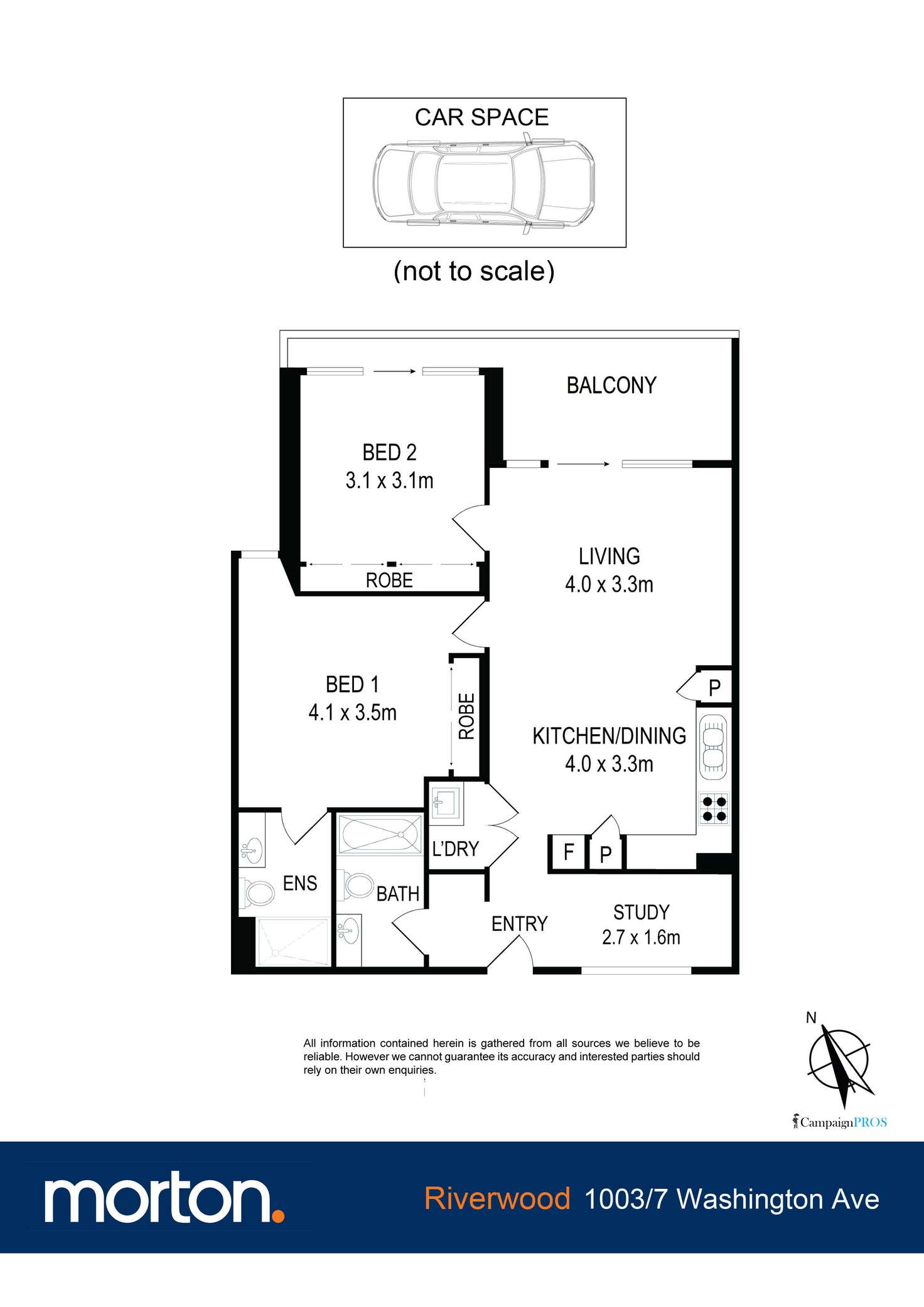 Floorplan of Homely apartment listing, 135/5 Vermont Crescent, Riverwood NSW 2210