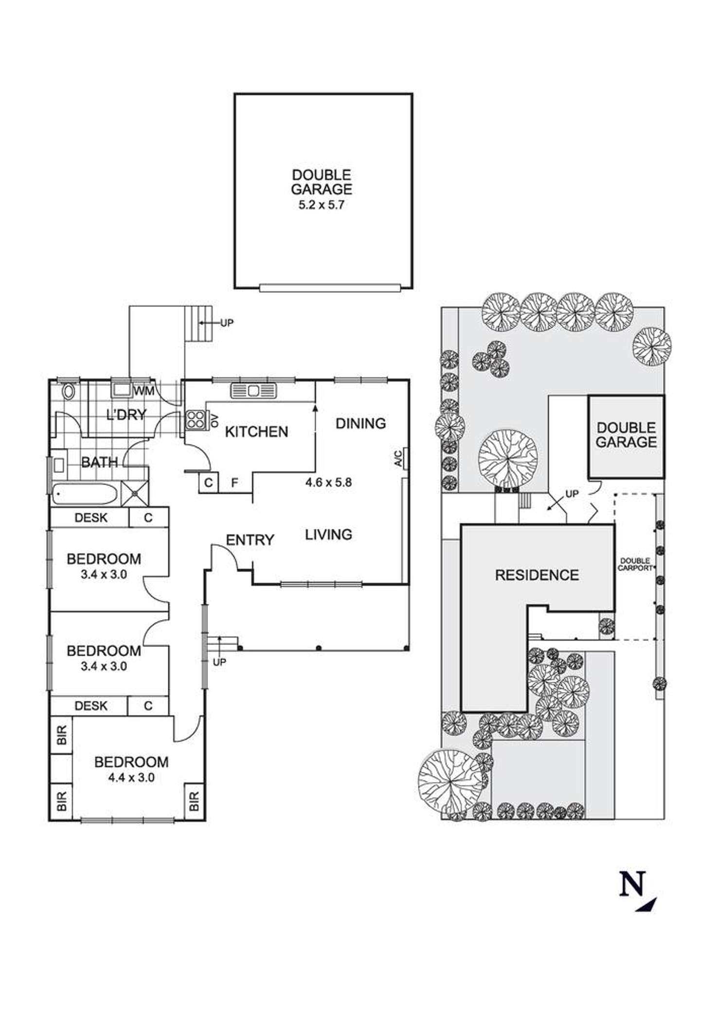 Floorplan of Homely house listing, 4 Cherry Orchard Rise, Box Hill North VIC 3129