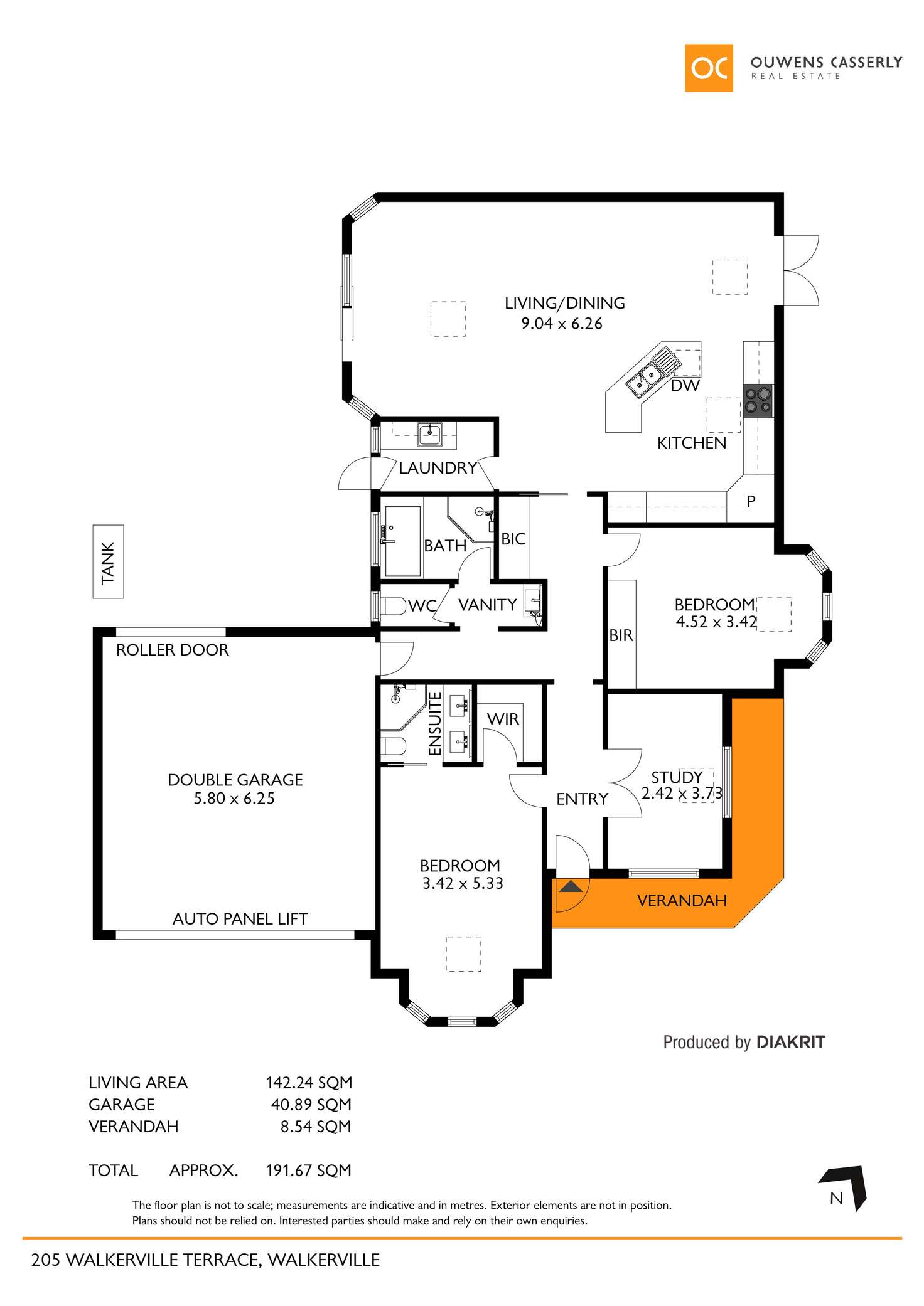 Floorplan of Homely house listing, 205 Walkerville Terrace, Walkerville SA 5081