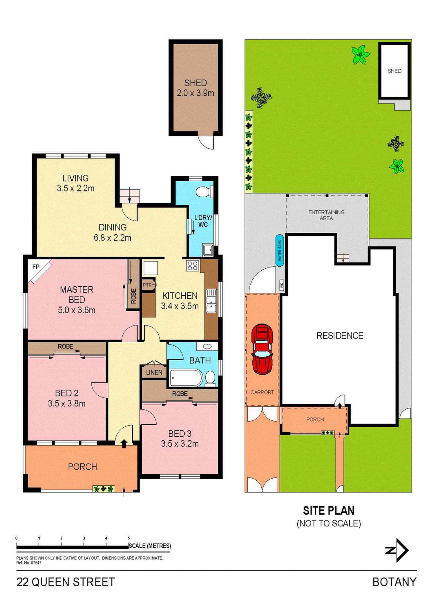 Floorplan of Homely house listing, 22 Queen Street, Botany NSW 2019
