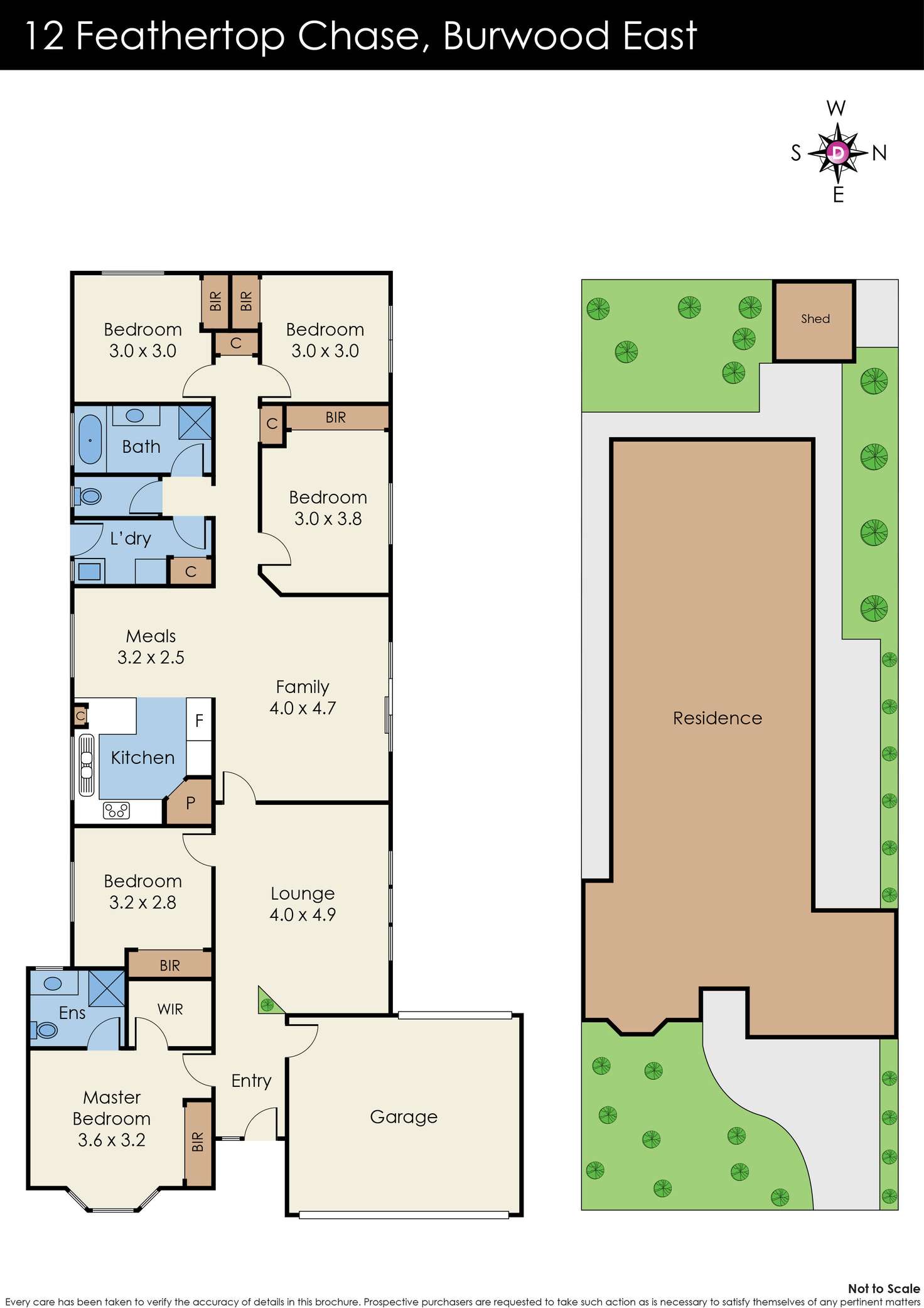 Floorplan of Homely house listing, 12 Feathertop Chase, Burwood East VIC 3151