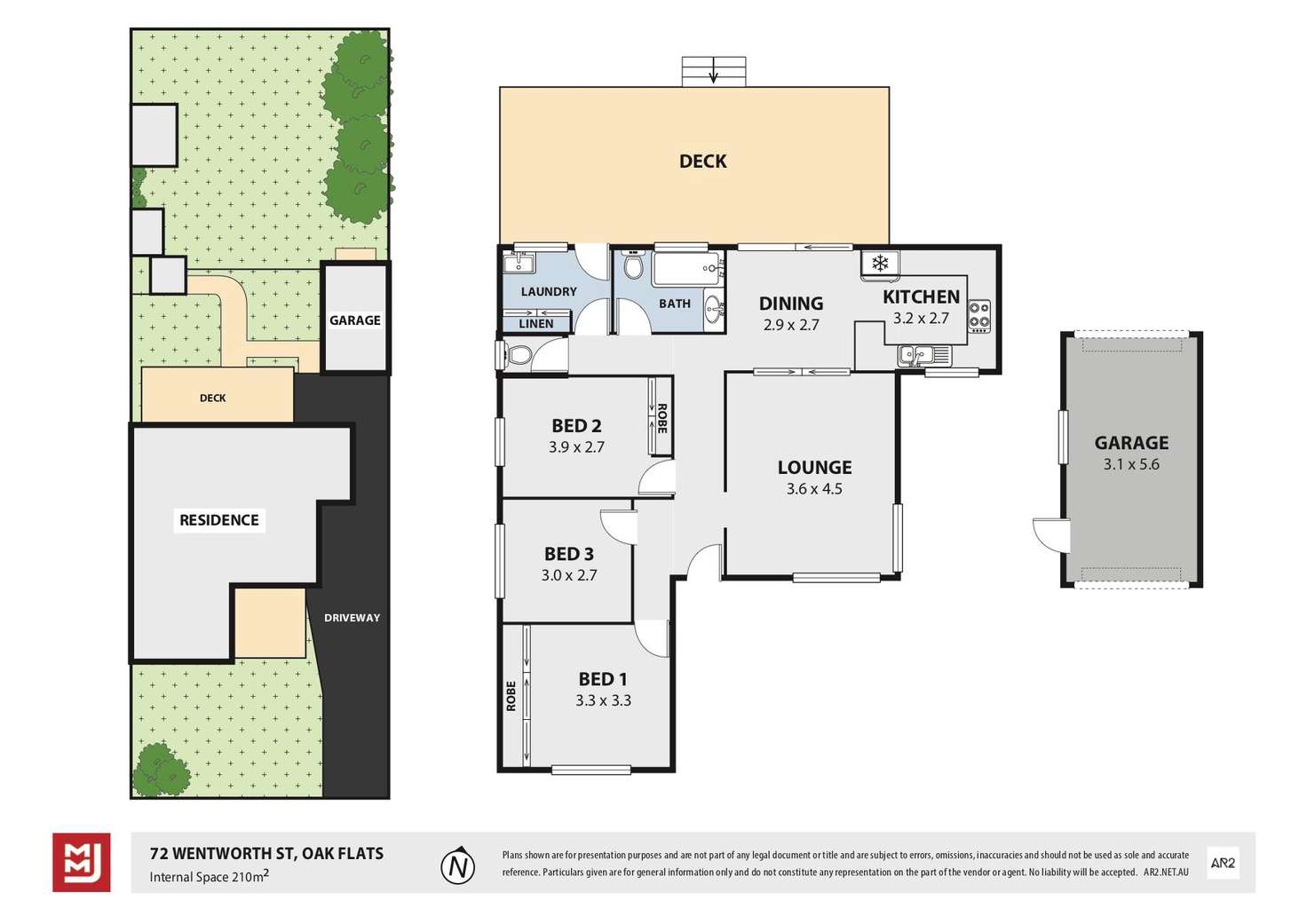 Floorplan of Homely house listing, 72 Wentworth Street, Oak Flats NSW 2529