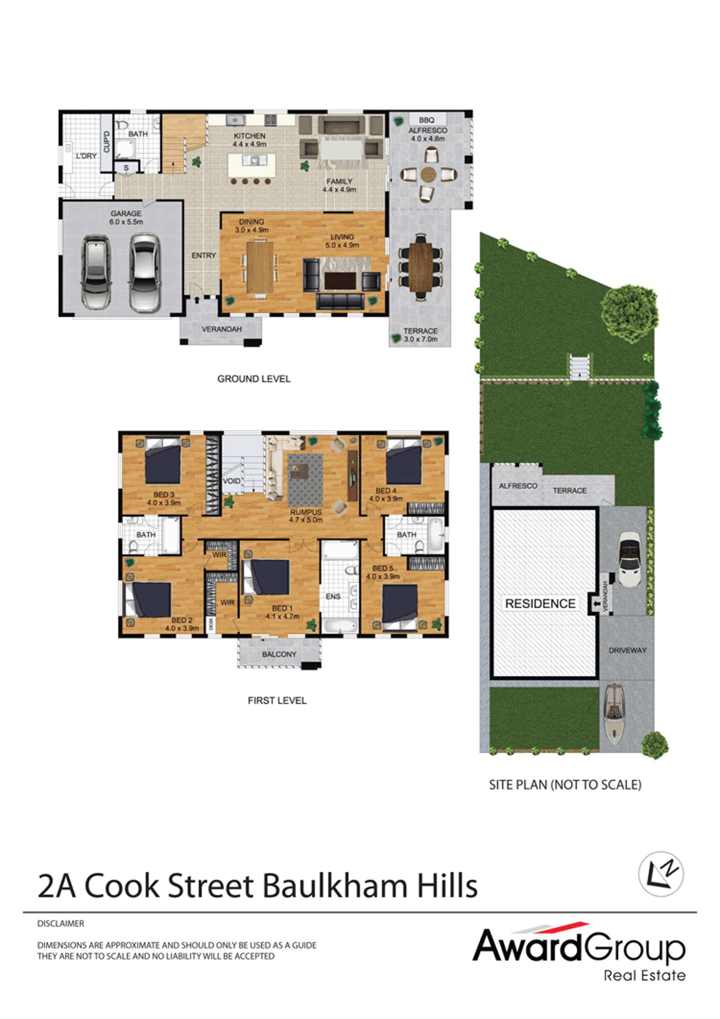 Floorplan of Homely house listing, 2A Cook (cnr Windsor Road) Street, Baulkham Hills NSW 2153