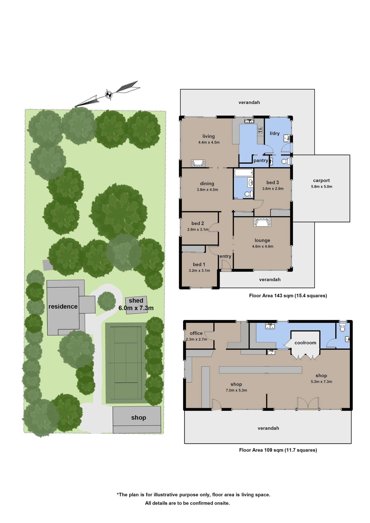 Floorplan of Homely house listing, 16-18 The Patch Road, The Patch VIC 3792