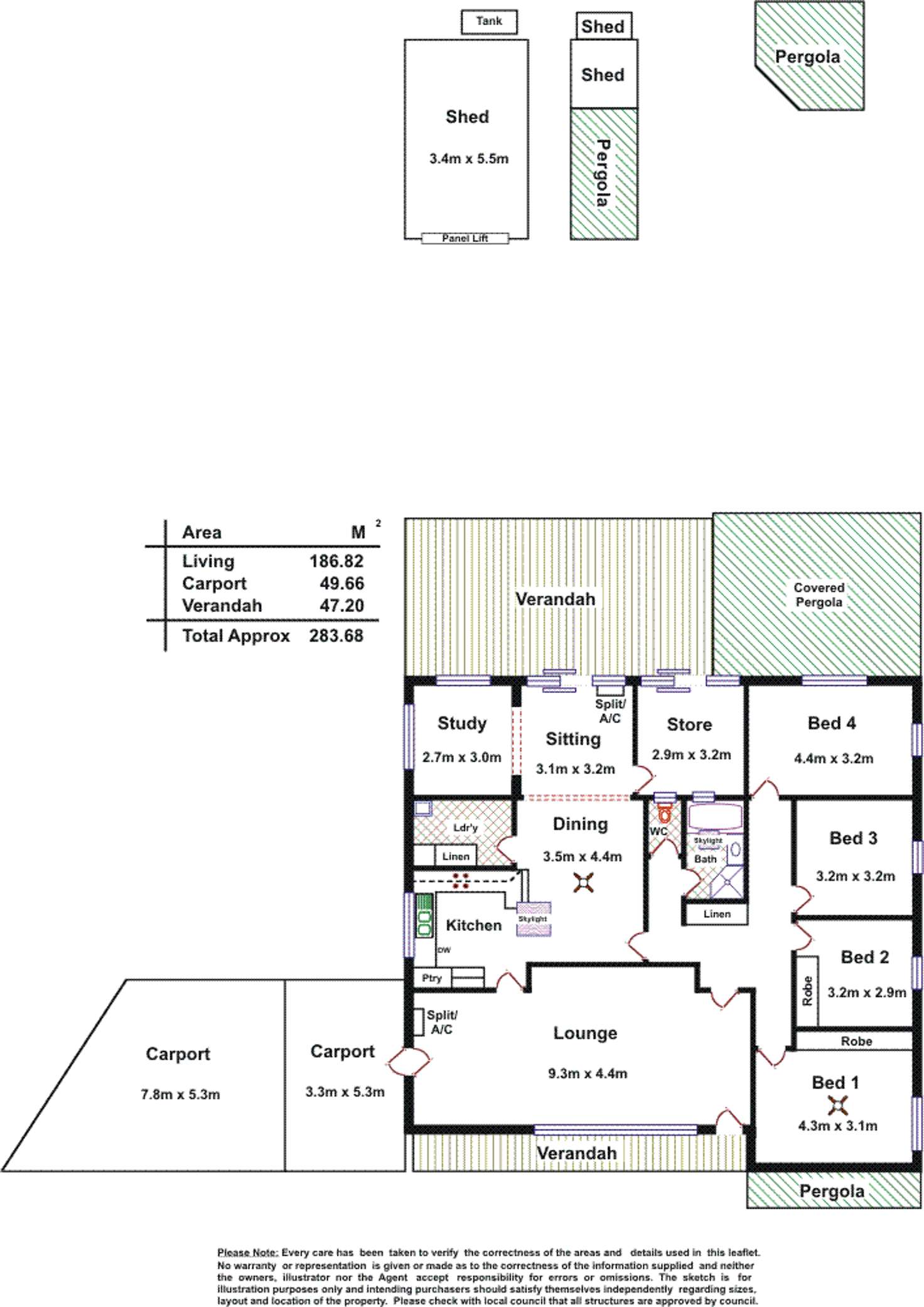 Floorplan of Homely house listing, 15 Oleander Drive, Banksia Park SA 5091