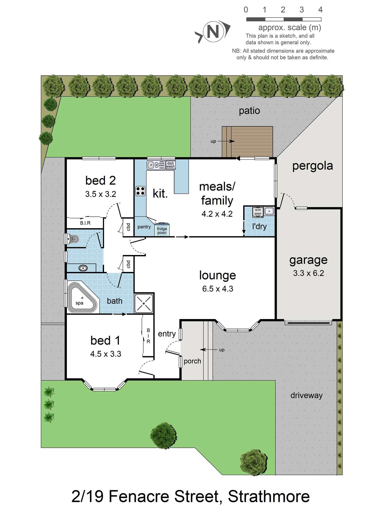 Floorplan of Homely house listing, 2/19 Fenacre Street, Strathmore VIC 3041