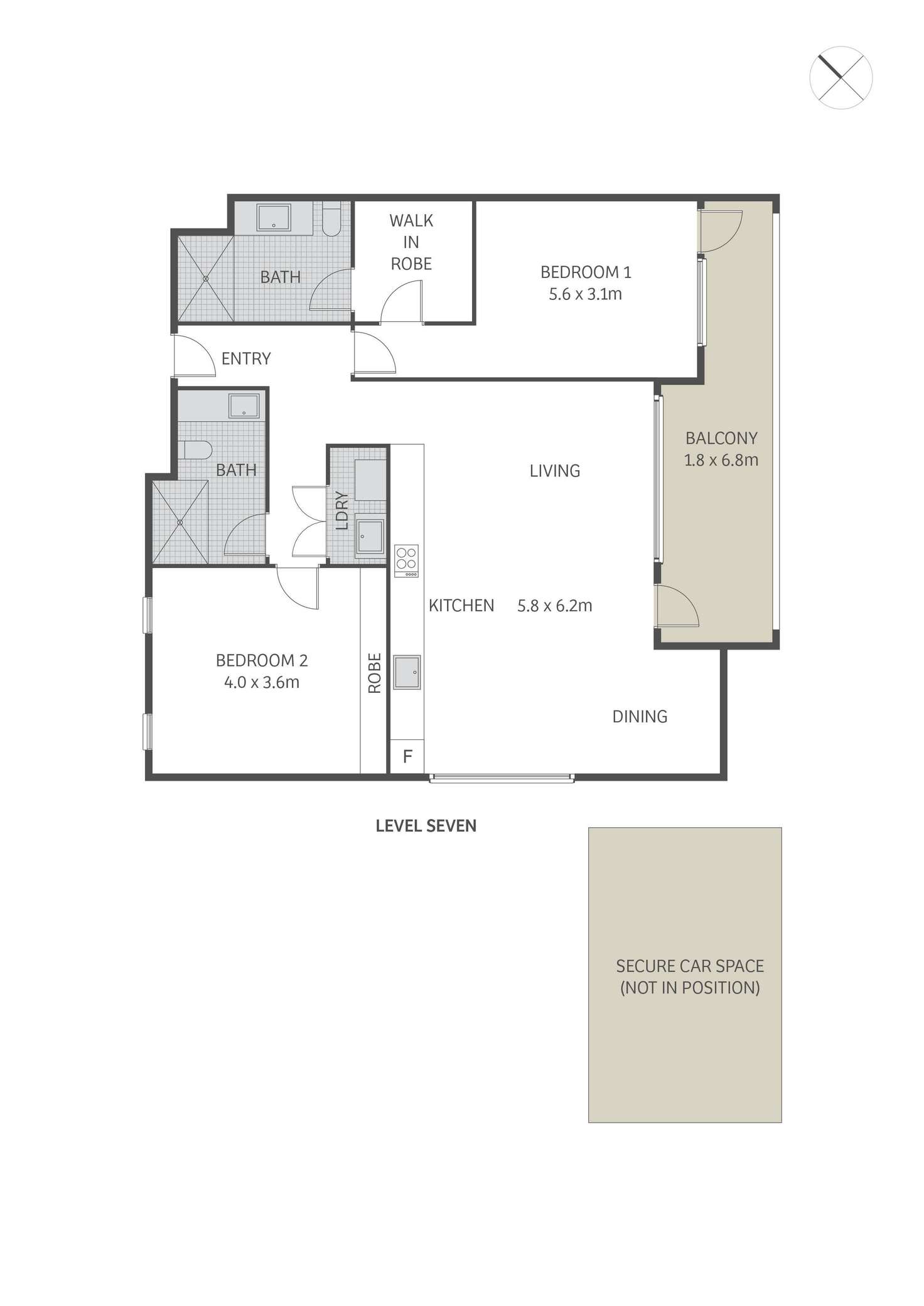 Floorplan of Homely apartment listing, 19/10-14 Terry Road, Dulwich Hill NSW 2203