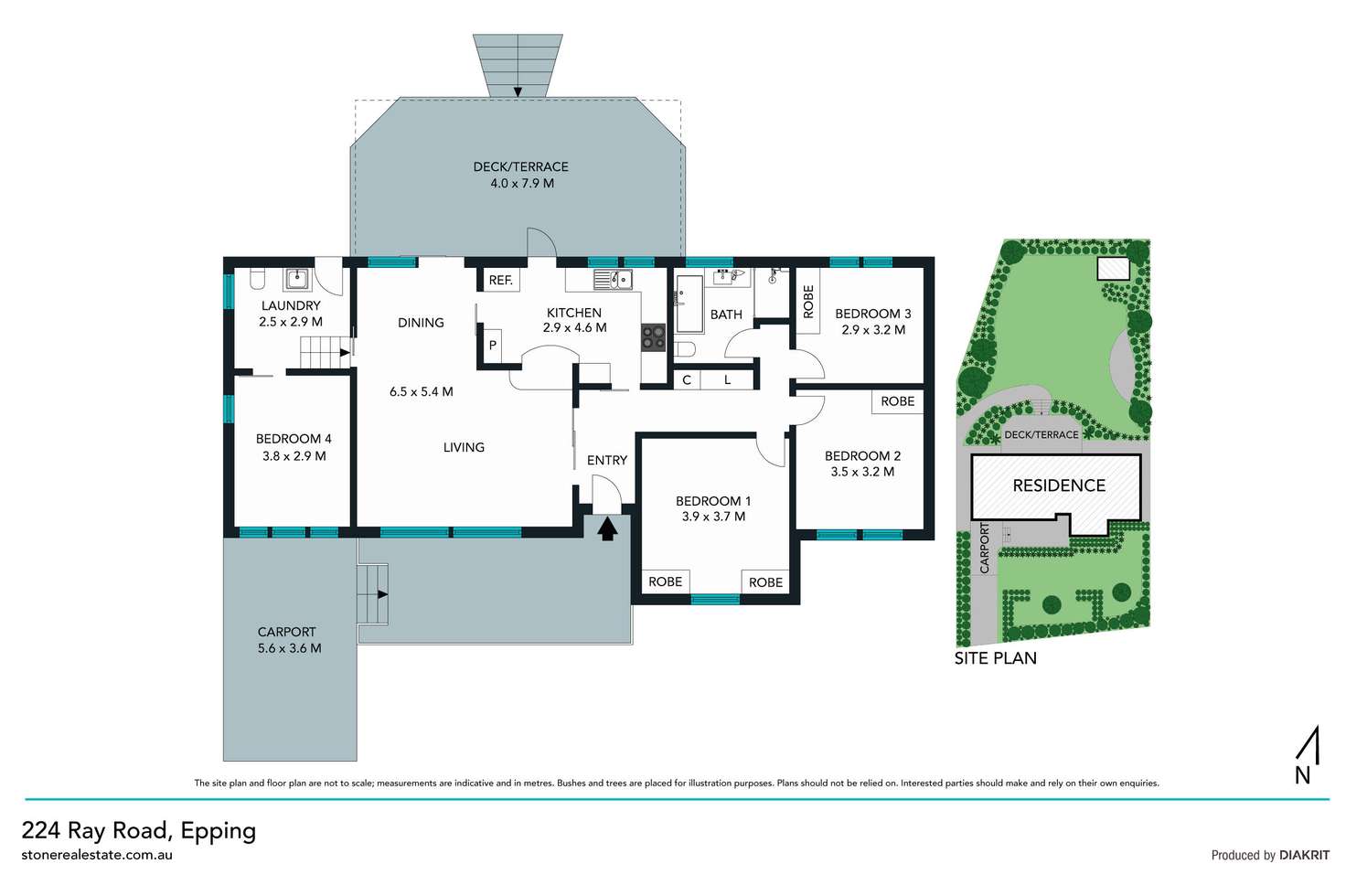 Floorplan of Homely house listing, 224 Ray Road, Epping NSW 2121