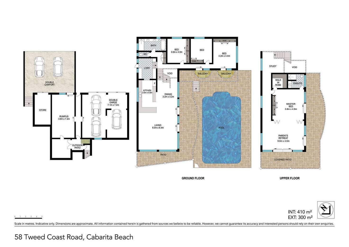 Floorplan of Homely house listing, 58 Tweed Coast Road, Cabarita Beach NSW 2488