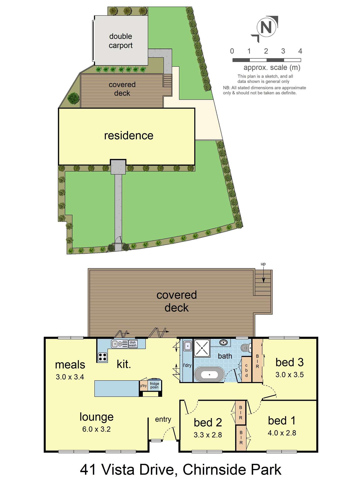 Floorplan of Homely house listing, 41 Vista Drive, Chirnside Park VIC 3116