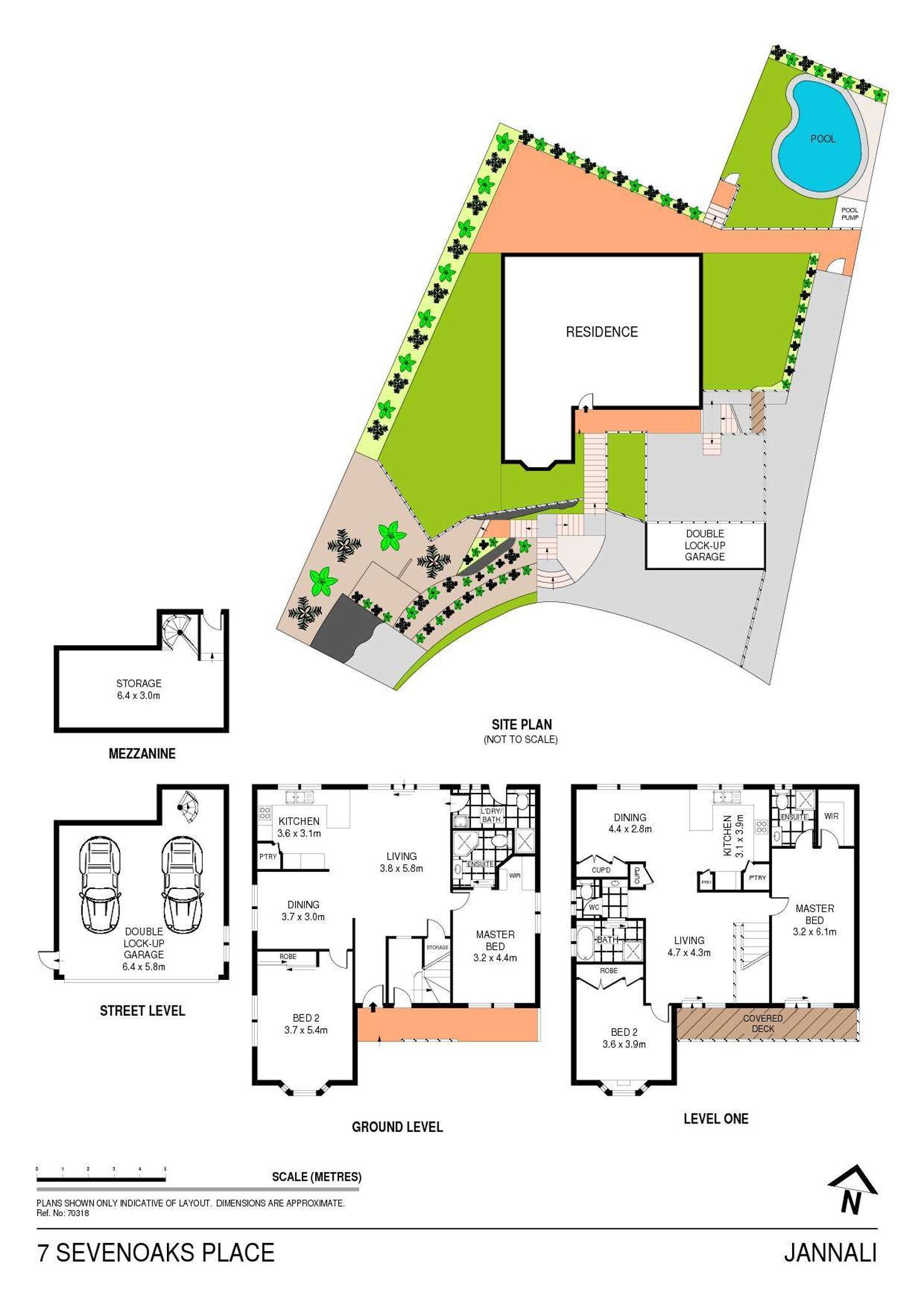 Floorplan of Homely house listing, 7 Sevenoaks Place, Jannali NSW 2226