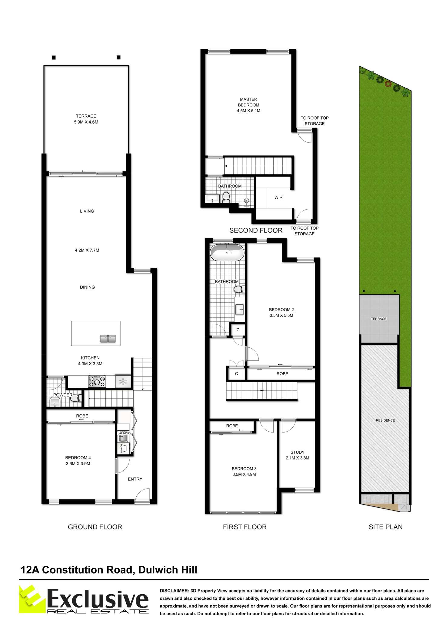 Floorplan of Homely semiDetached listing, 12a Constitution Road, Dulwich Hill NSW 2203
