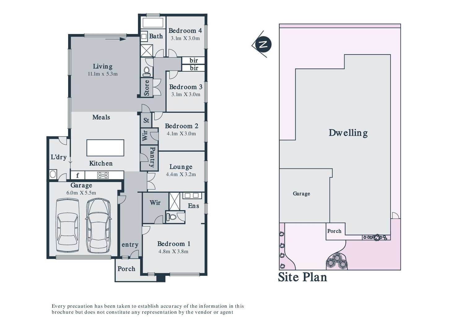 Floorplan of Homely house listing, 24 Topcliffe Road, Wollert VIC 3750