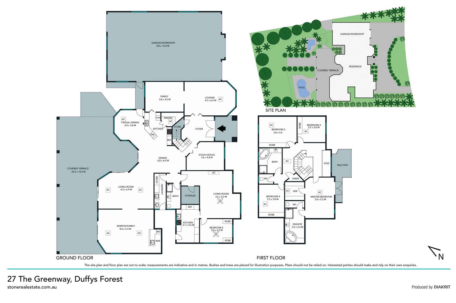 Floorplan of Homely house listing, 27 The Greenway, Duffys Forest NSW 2084