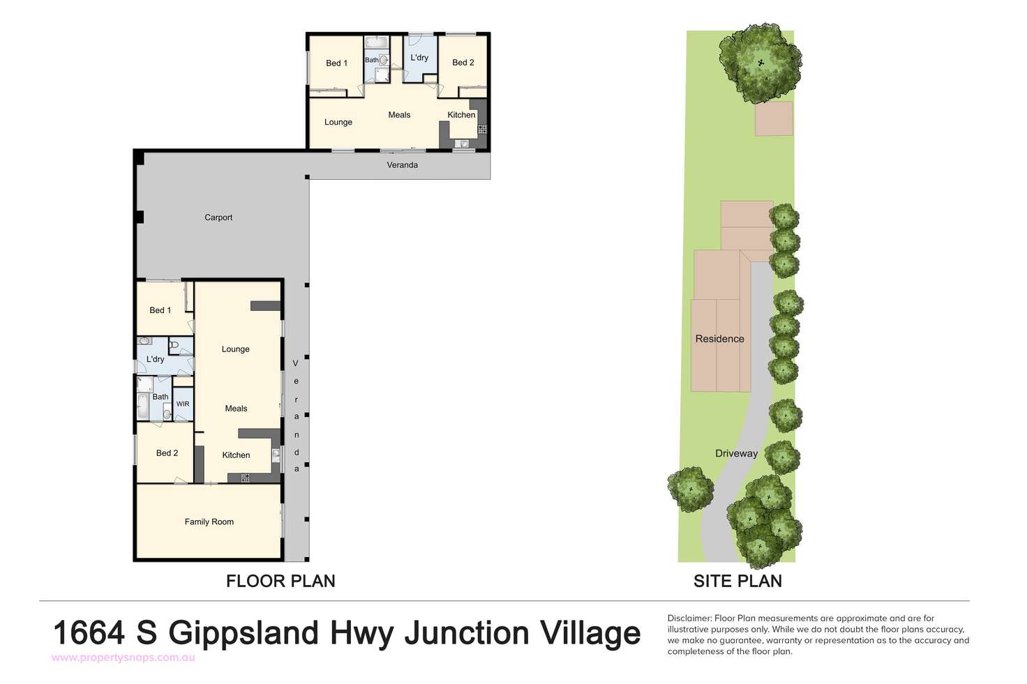 Floorplan of Homely house listing, 1664 South Gippsland Highway, Junction Village VIC 3977