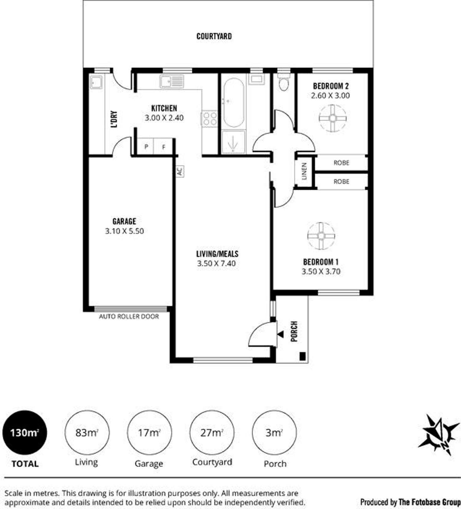 Floorplan of Homely unit listing, 3/204 Payneham Road, Evandale SA 5069