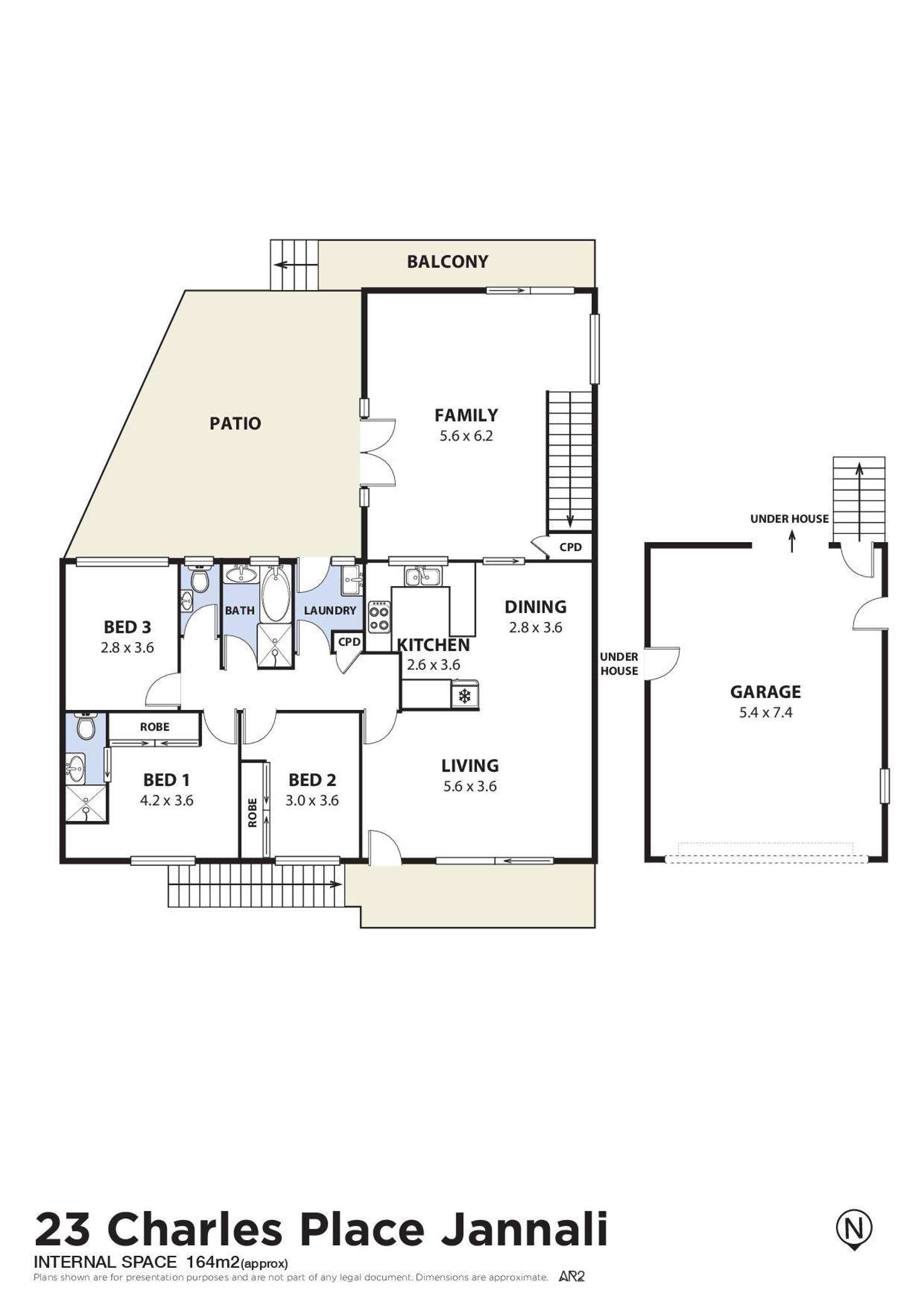 Floorplan of Homely house listing, 23 Charles Place, Jannali NSW 2226