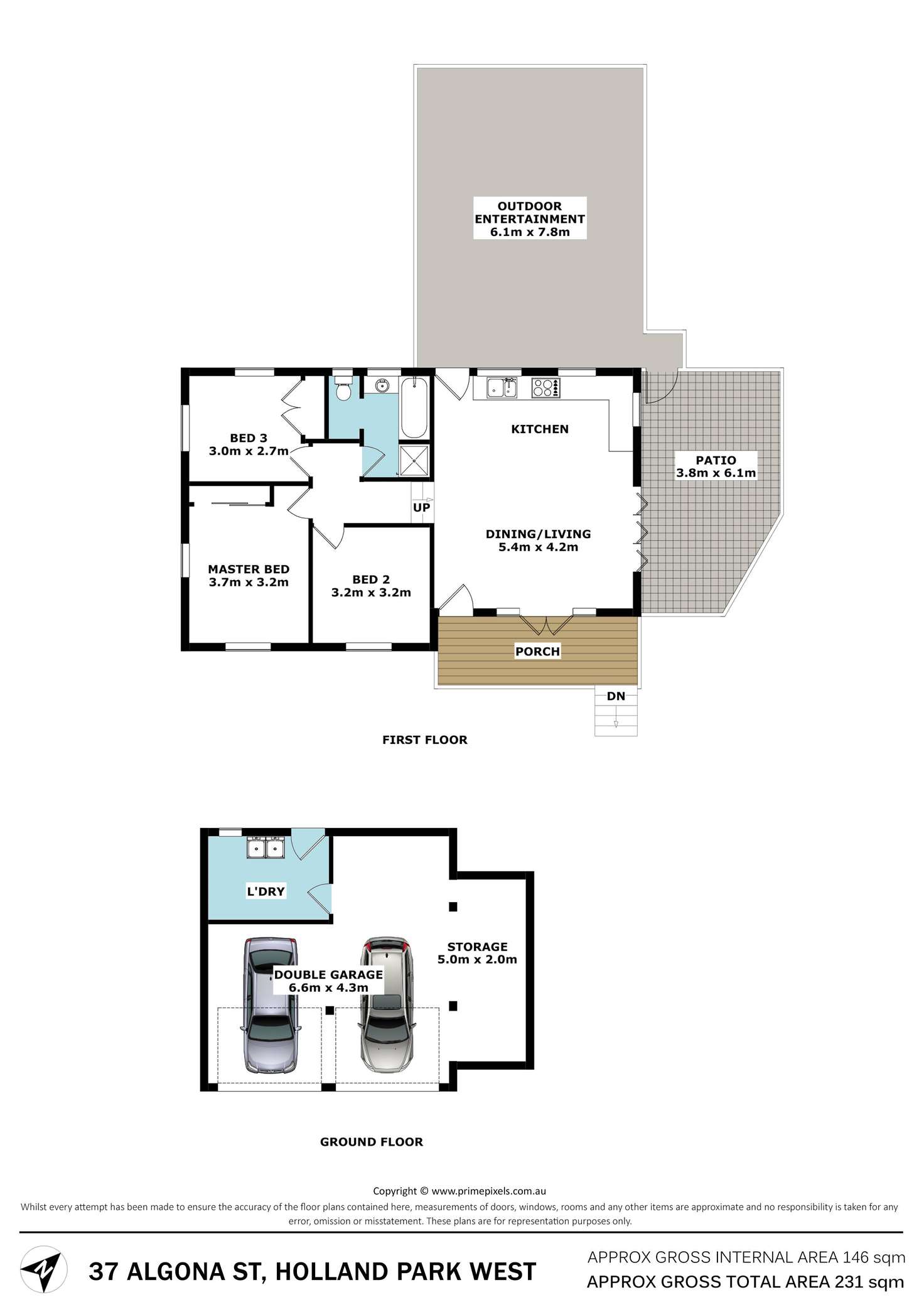 Floorplan of Homely house listing, 37 Algona Street, Holland Park West QLD 4121