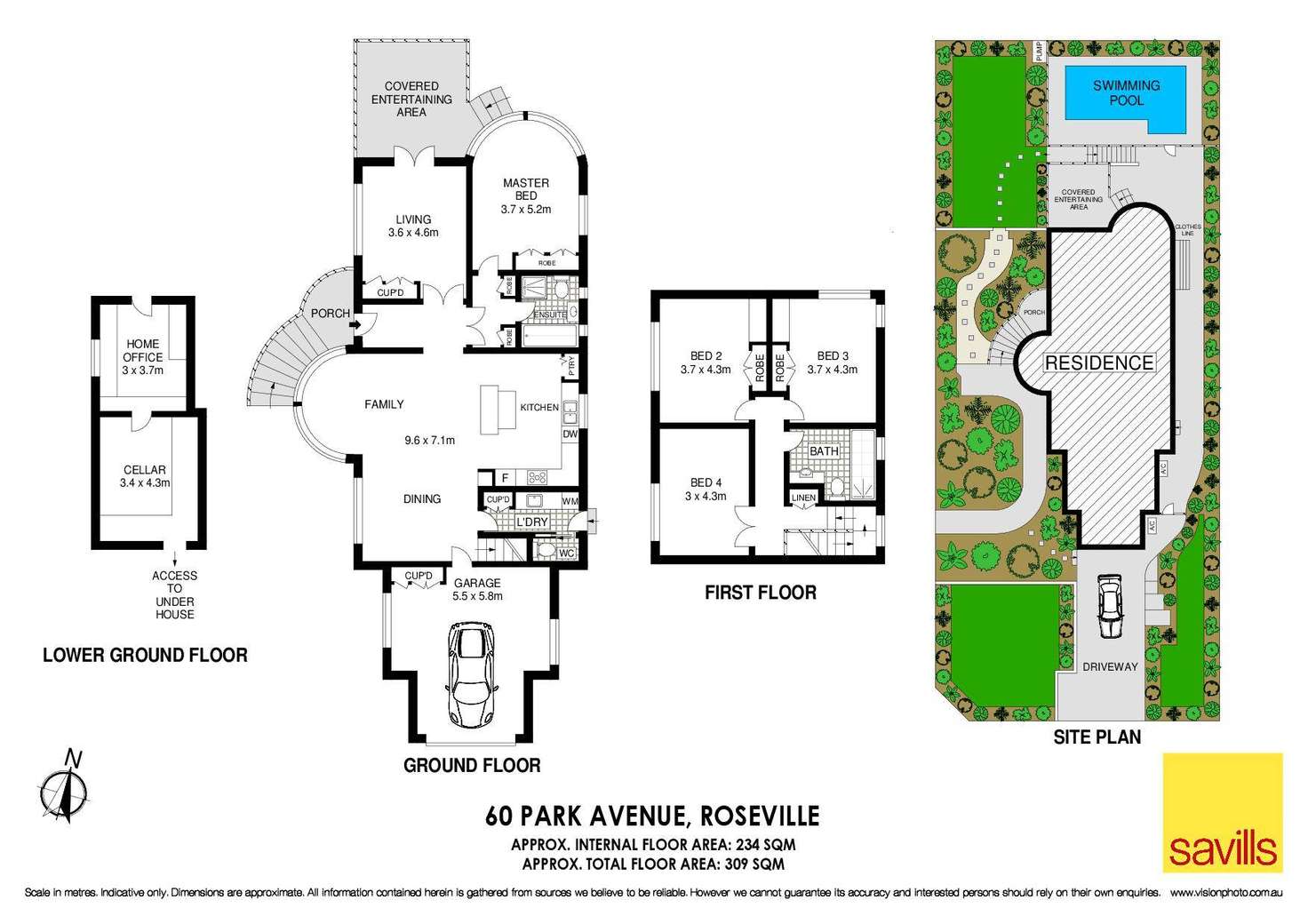 Floorplan of Homely house listing, 60 Park Avenue, Roseville NSW 2069