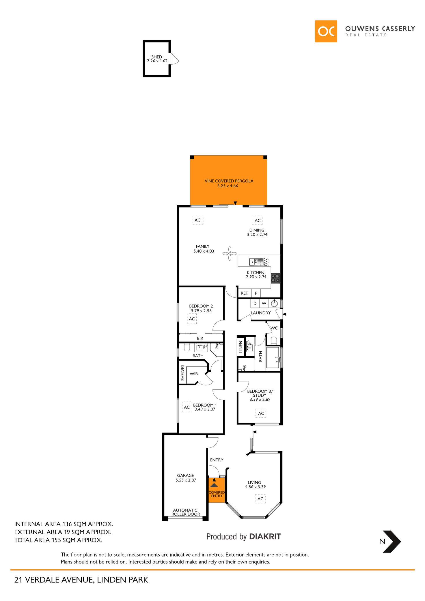 Floorplan of Homely house listing, 21 Verdale Avenue, Linden Park SA 5065