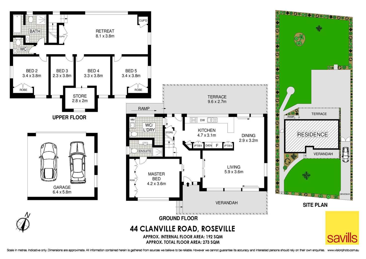 Floorplan of Homely house listing, 44 Clanville Road, Roseville NSW 2069