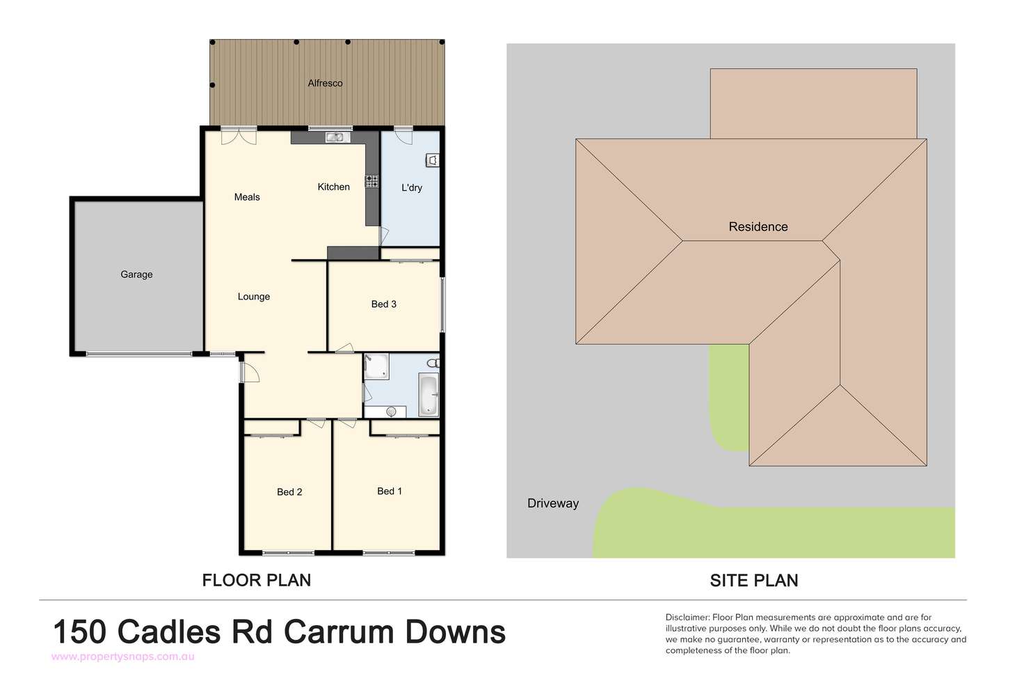 Floorplan of Homely unit listing, 1/150 Cadles Road, Carrum Downs VIC 3201